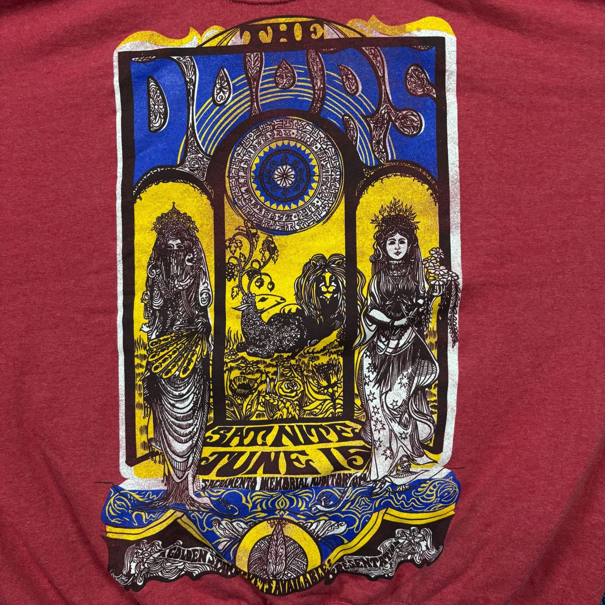 Band Tees The Doors Sacramento Rock Show Poster Oversized Crewneck OS Size US XXL / EU 58 / 5 - 2 Thumbnail