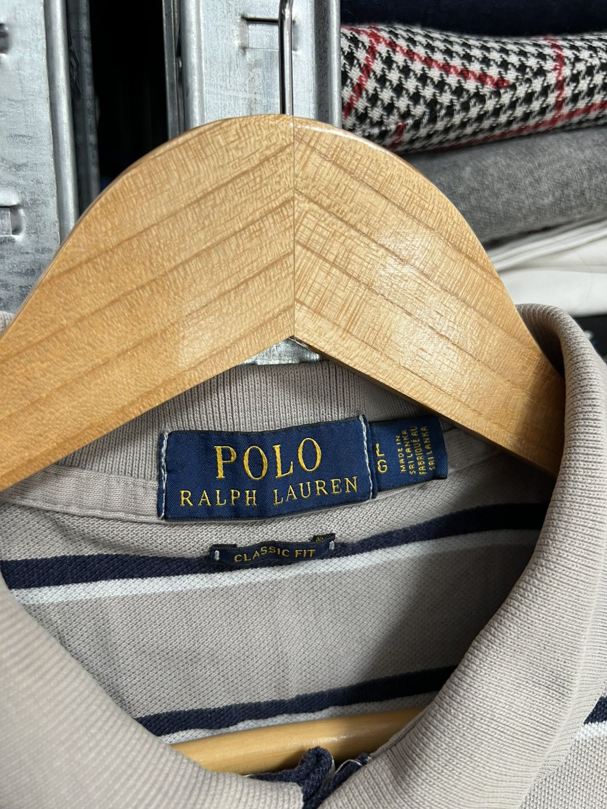 Ralph Lauren Men’s Vintage Polo T-Shirt Striped Polo Ralph Lauren Size L Size US L / EU 52-54 / 3 - 3 Thumbnail
