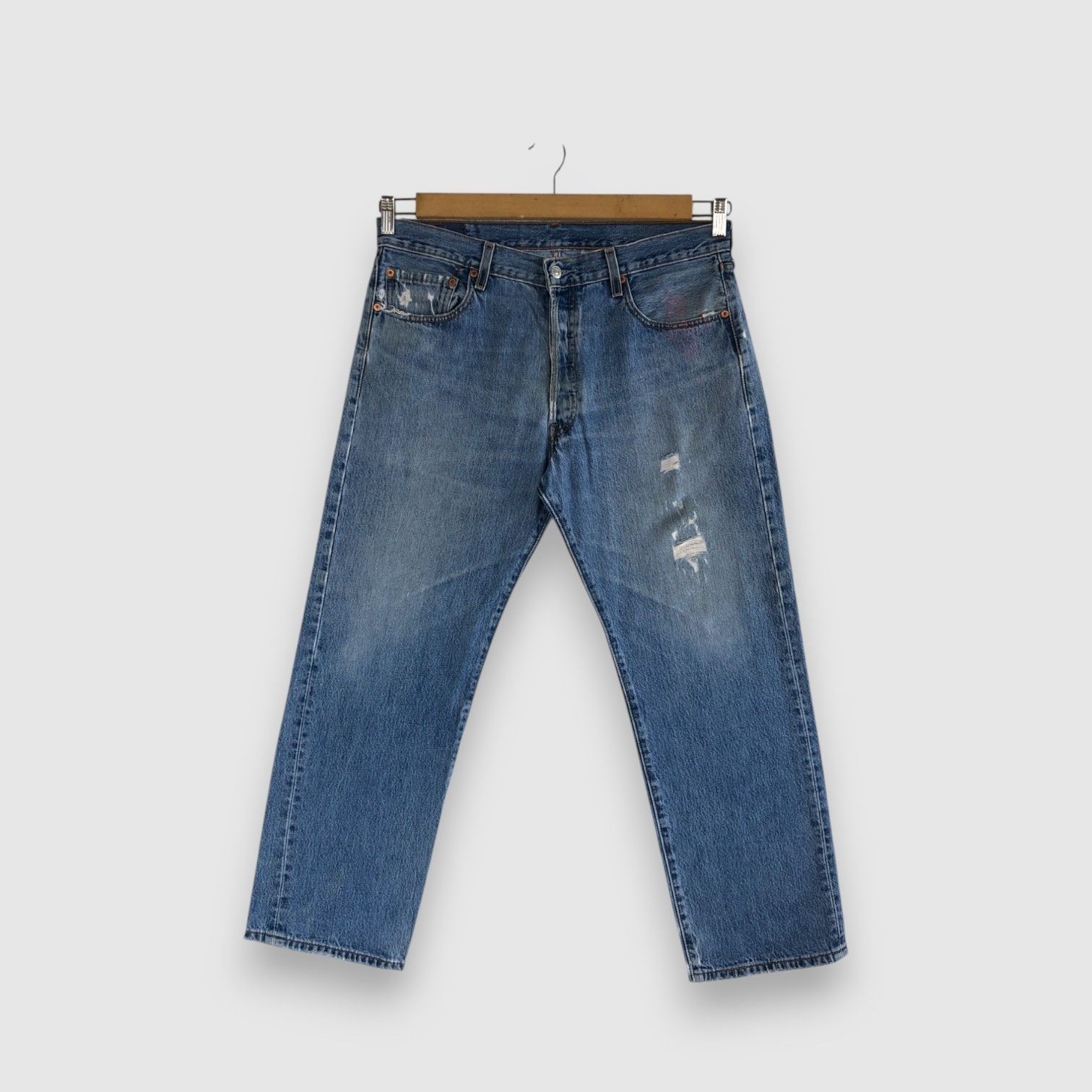 Levi's × Undercover Undercover x Levi's light darkness 501 baggy