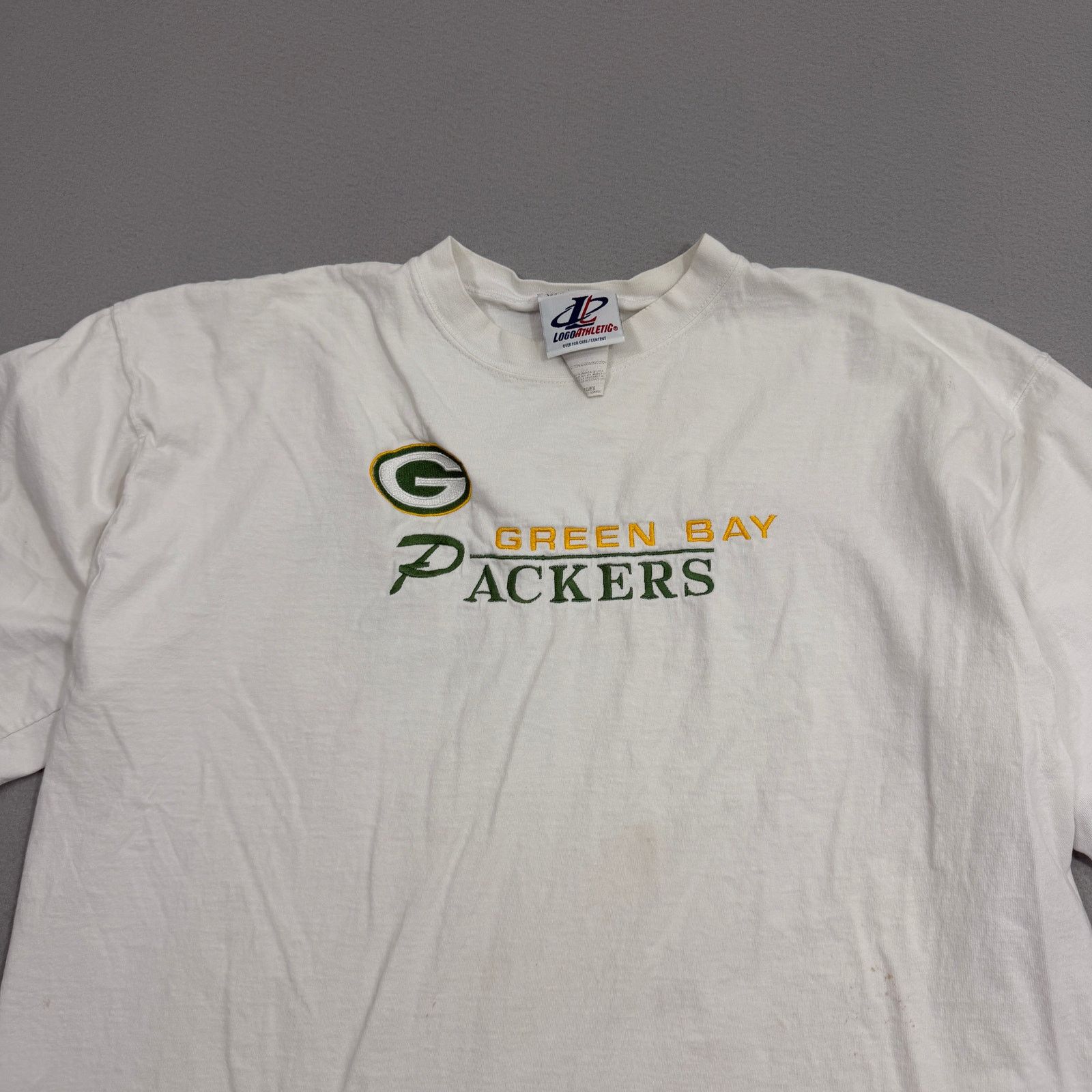 Vintage Vintage Logo Athletic Green Bay Packers Shirt Extra Large Size US XL / EU 56 / 4 - 2 Thumbnail