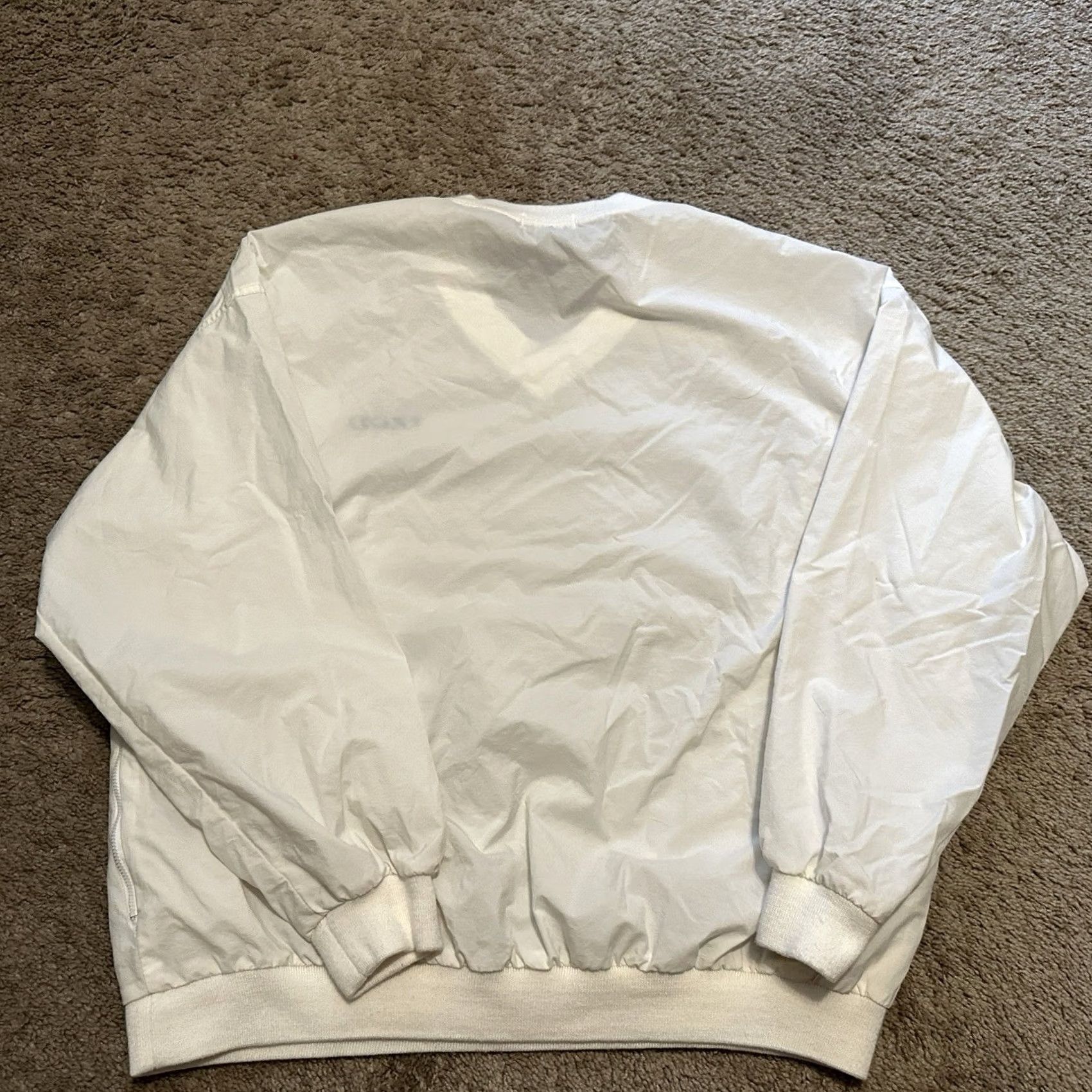 Izod VINTAGE Izod Sweatshirt Mens Large Windbreaker Embroidered Logo 90s White Size US L / EU 52-54 / 3 - 5 Thumbnail