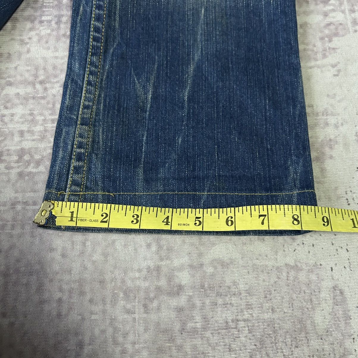 Ed Hardy Y2K Red Pepper Flared Jeans Size 28" / US 6 / IT 42 - 23 Thumbnail