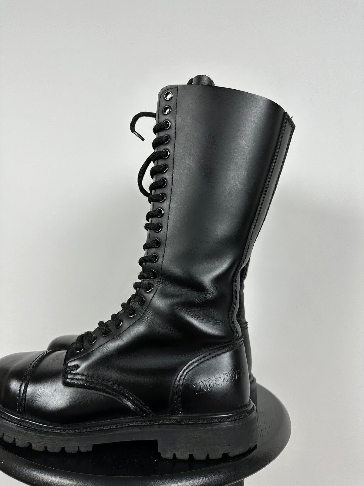 Vintage Vintage Undercover High Leather Steel Toe England Boots Size US 7.5 / EU 40-41 - 14 Thumbnail