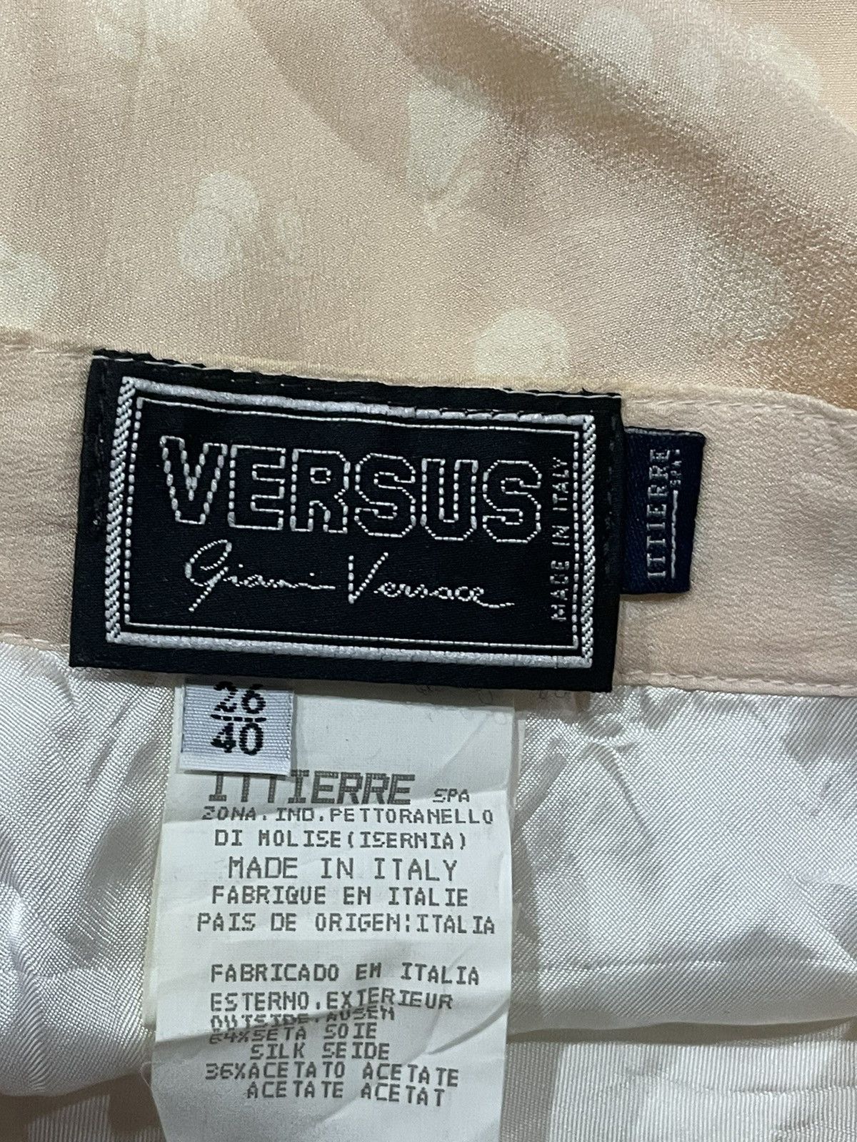 Versace Gianni Versace Two Layered Skirt Size 24" / US 00 / IT 34 - 3 Thumbnail