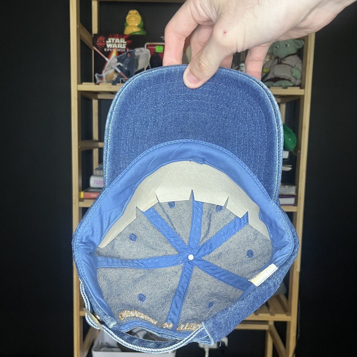 Other Vintage West Virginia Lottery Denim Hat Cap Size ONE SIZE - 4 Thumbnail