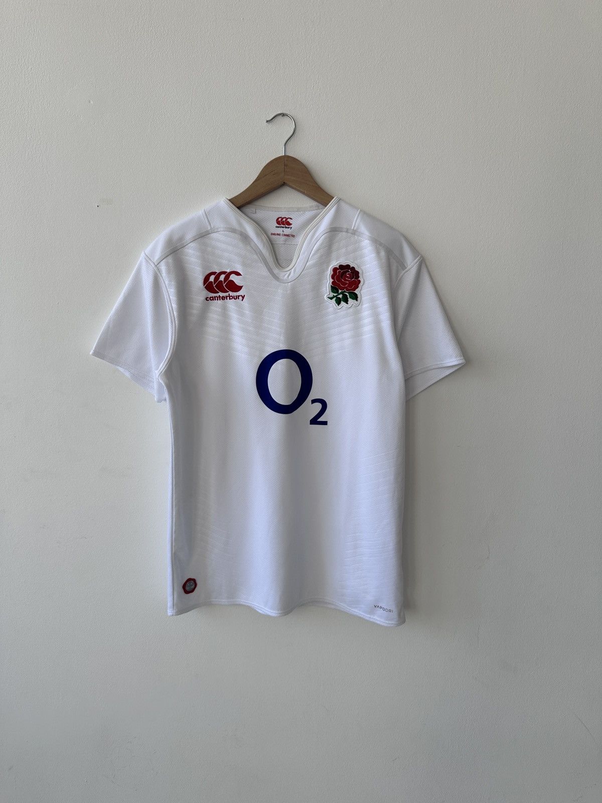 Canterbury of New Zealand Canterbury England 15/16 Home Rugby Union Jersey Size US L / EU 52-54 / 3 - 1 Thumbnail