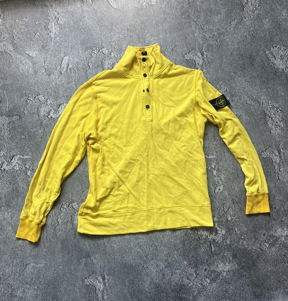 Vintage Stone Island 1/4 zip sweatshirt (L)