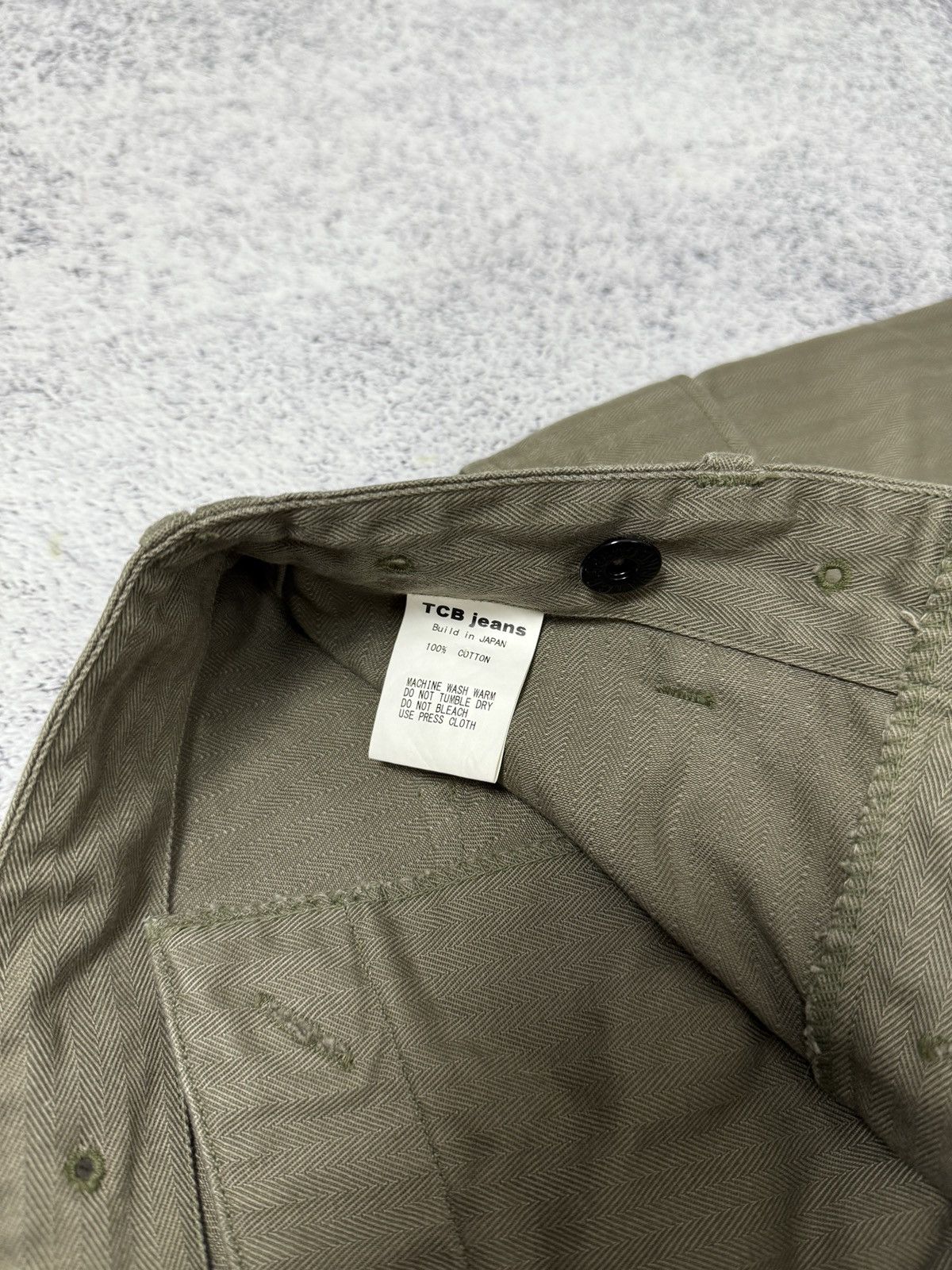 TCB Jeans 🇯🇵 TCB Jeans Japanese Military Cargo Pants Size US 32 / EU 48 - 9 Thumbnail