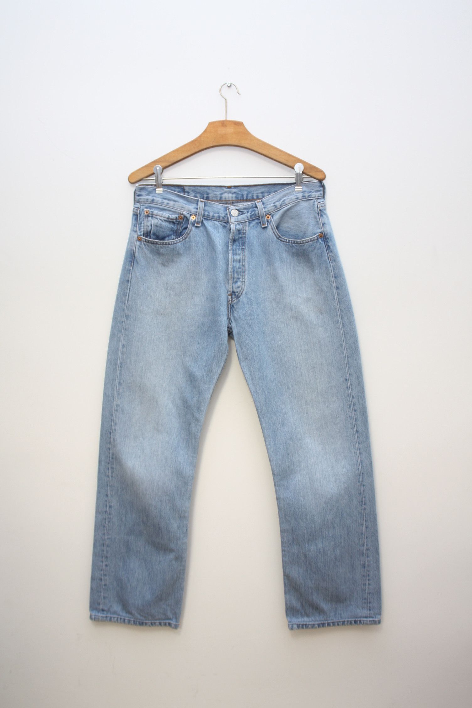 Levi's 501 Denim Blue Jeans W33L34