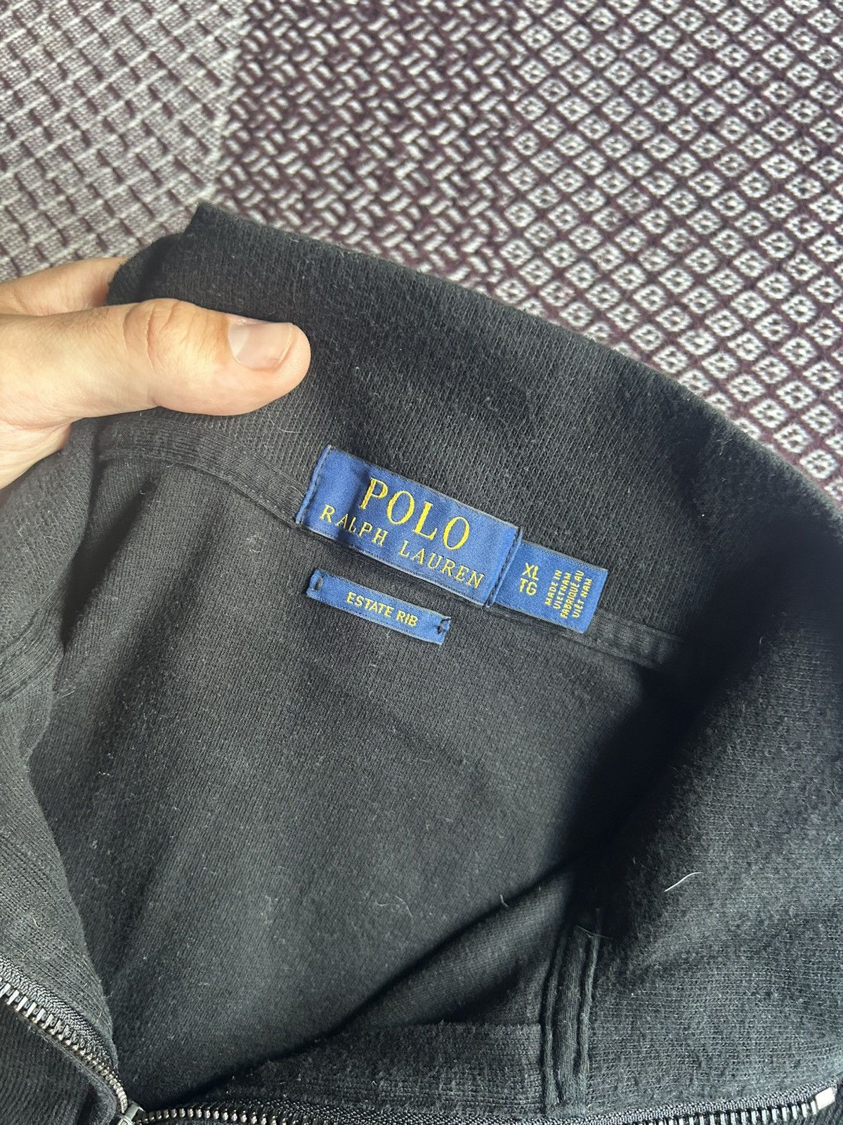 Polo Ralph Lauren Polo Ralph Lauren Estate Rib 1/4 Sweater Streetwear Size XL Size US XL / EU 56 / 4 - 6 Thumbnail