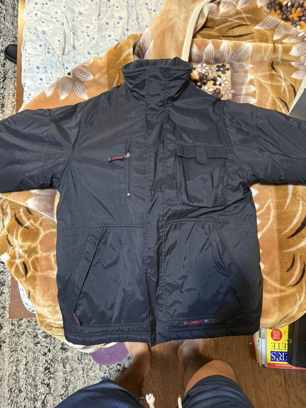 Nike Black Vintage Nike coat Size US M / EU 48-50 / 2 - 1 Thumbnail