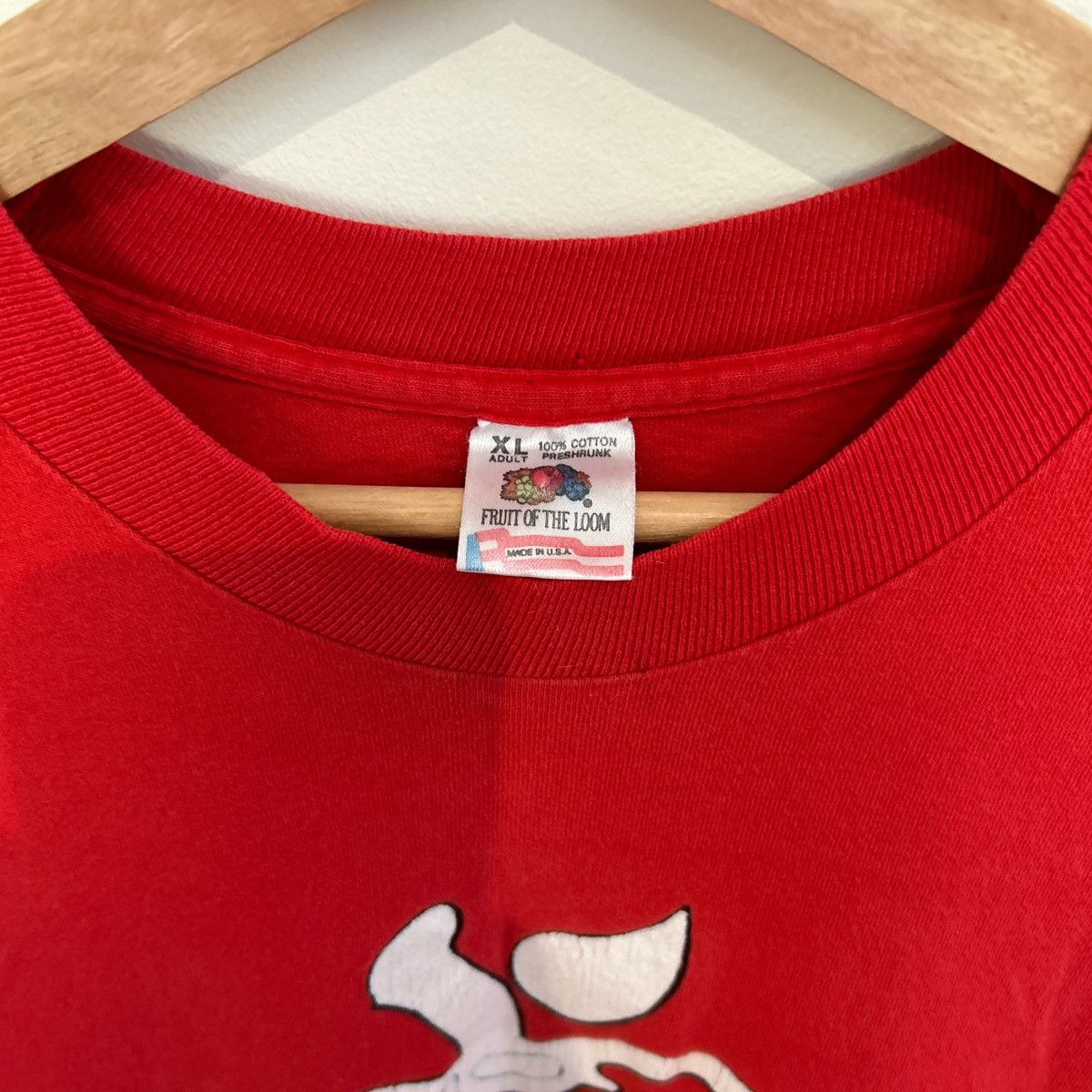 Fruit Of The Loom Vintage 90s Fruit Of The Loom New York City Big Apple Tee Size US XL / EU 56 / 4 - 2 Thumbnail