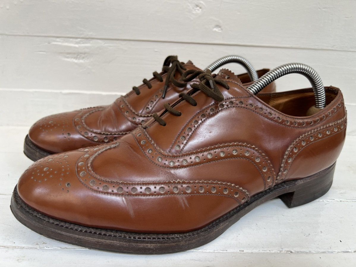 Church's Church's Burwood Wing-tip Sandalood Polished Binder England Size US 9 / EU 42 - 1 Thumbnail