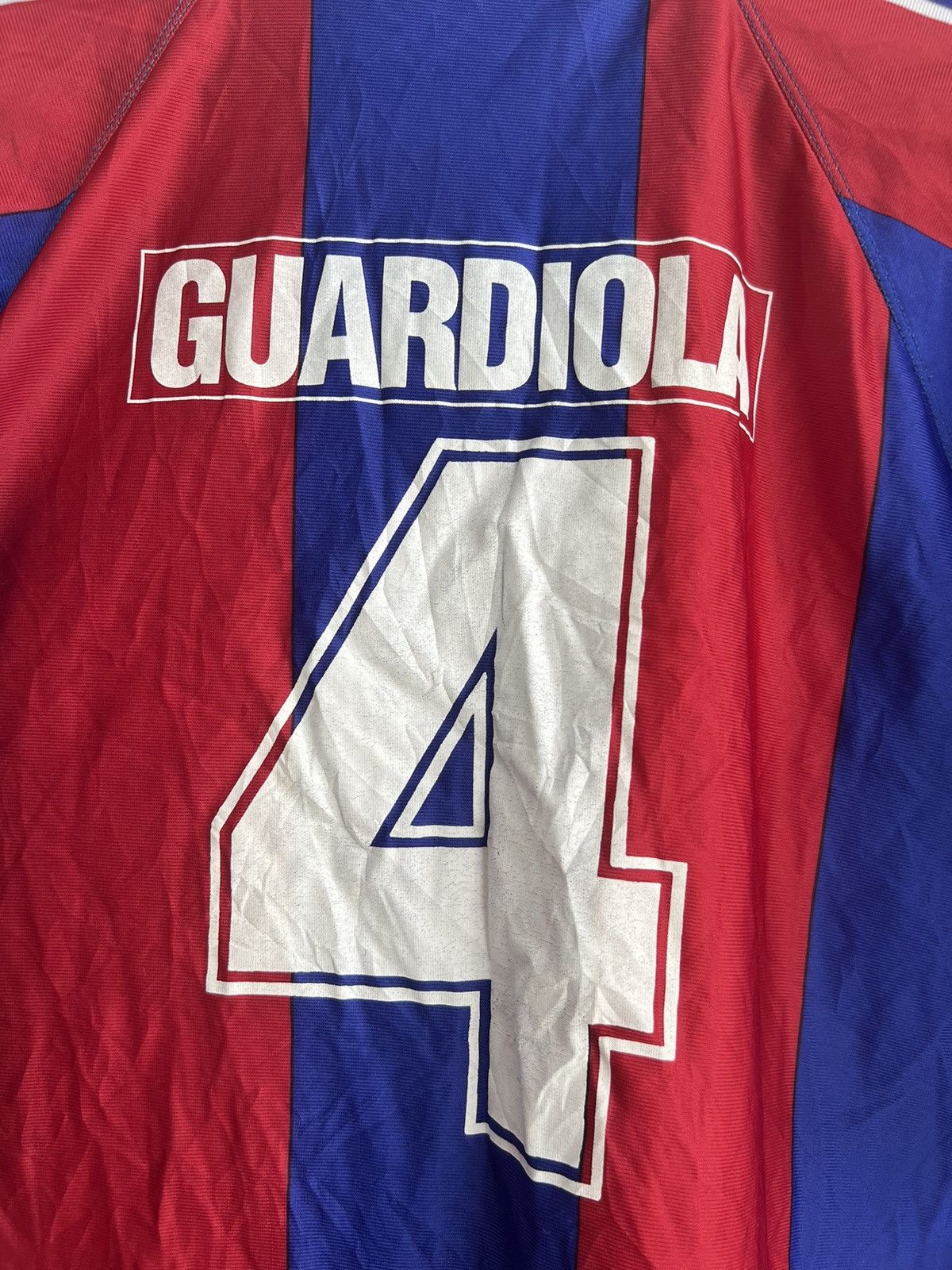 Kappa ARCHIVE🔥1992 FC Barcelona Guardiola4 Match Worn Home Jersey Size US L / EU 52-54 / 3 - 4 Thumbnail