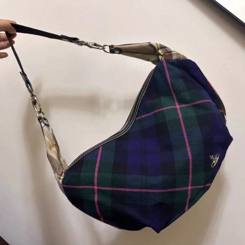 Vivienne Westwood vivienne westwood size os Single shoulder bag with a checke Size ONE SIZE - 1 Thumbnail