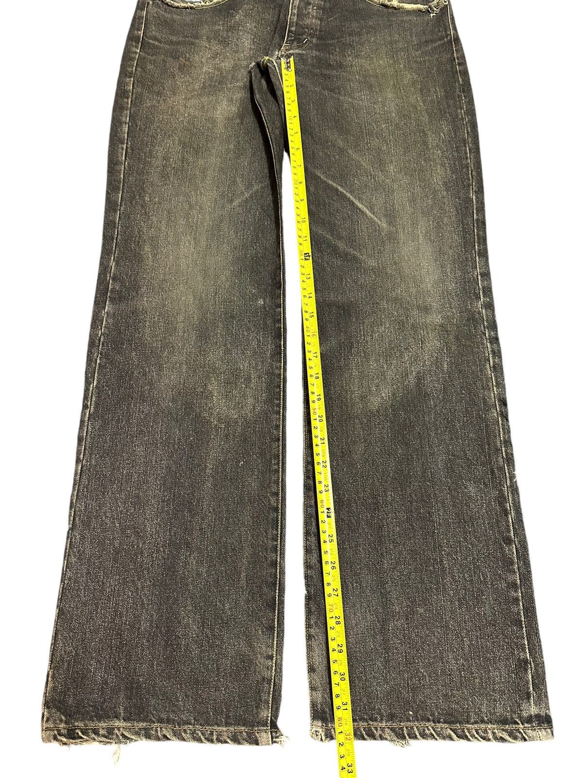 JNCO Vintage Japanese Brand Mud Faded Wash Style Loose Jeans Size US 34 / EU 50 - 13 Thumbnail
