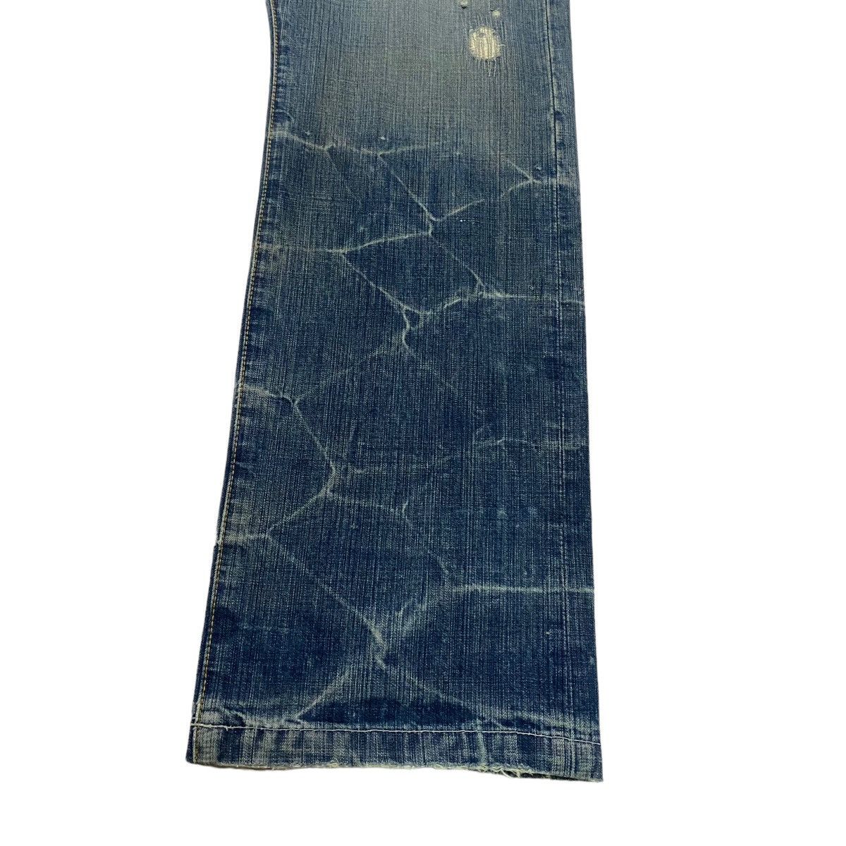 Swagger SWAGGER Mud Wash Distressed Denim Jeans Size US 34 / EU 50 - 8 Thumbnail