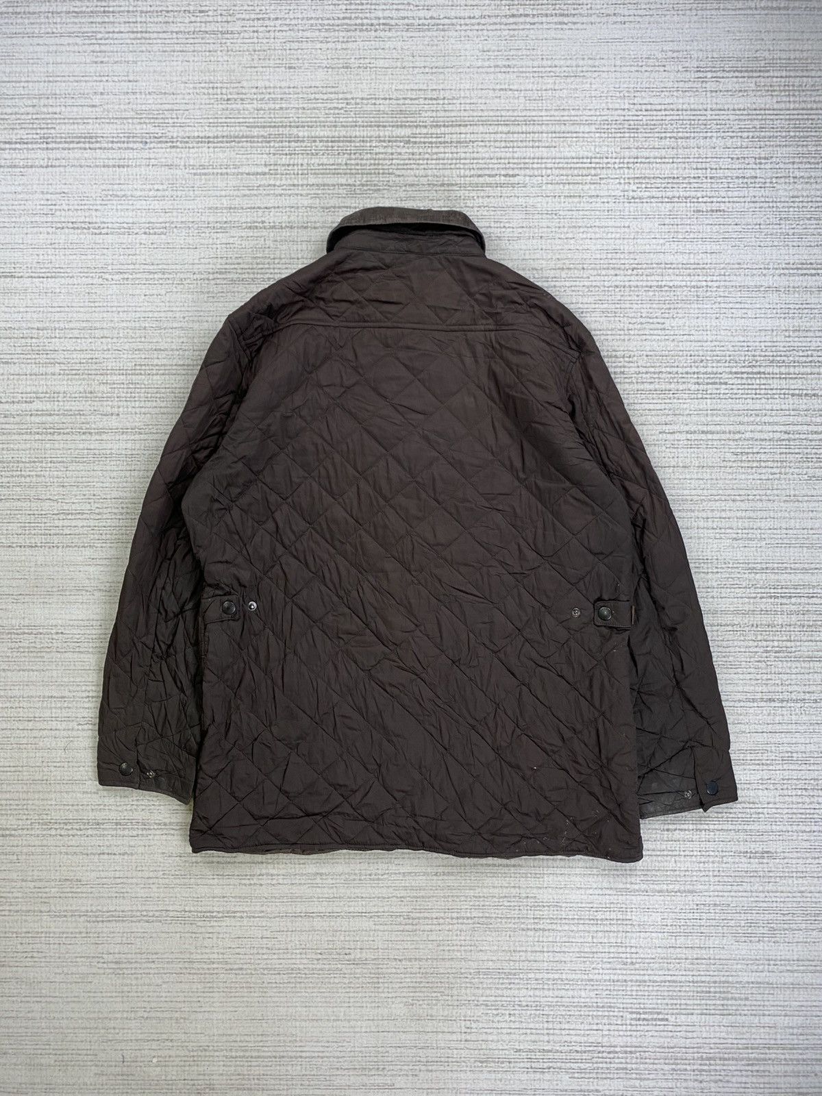 Barbour × Vintage Vintage Barbour Mat Barnes Quilted Jacket Size US XL / EU 56 / 4 - 2 Thumbnail