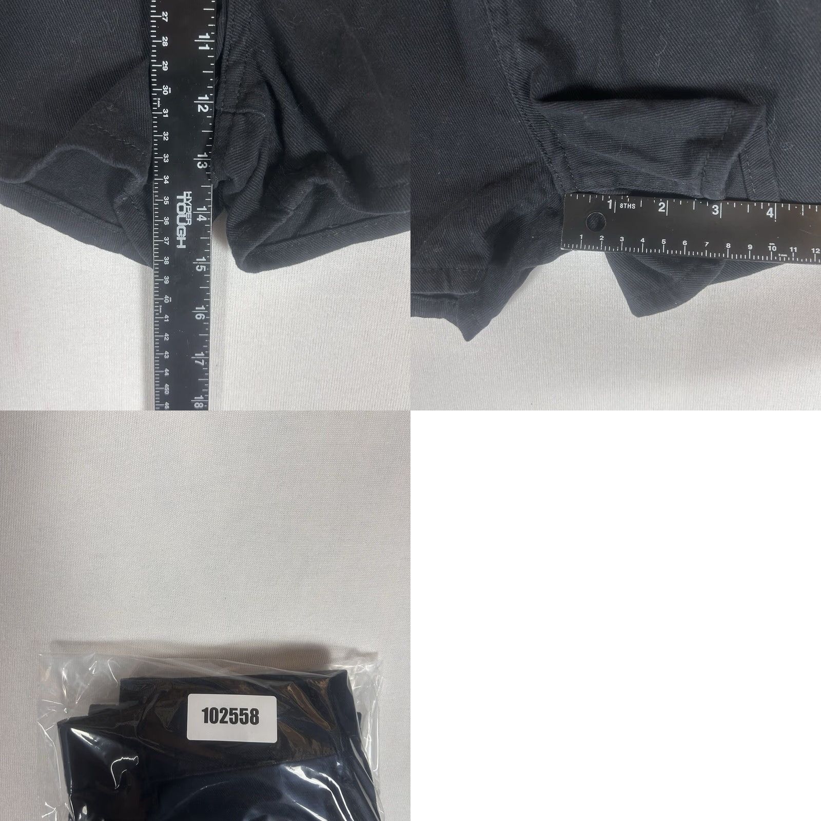 H&M Divided by H&M Mom Shorts Womens Size 2 Black High Rise 5 Pockets 3" Inseam Shorts Size 26" / US 2 / IT 38 - 8 Thumbnail
