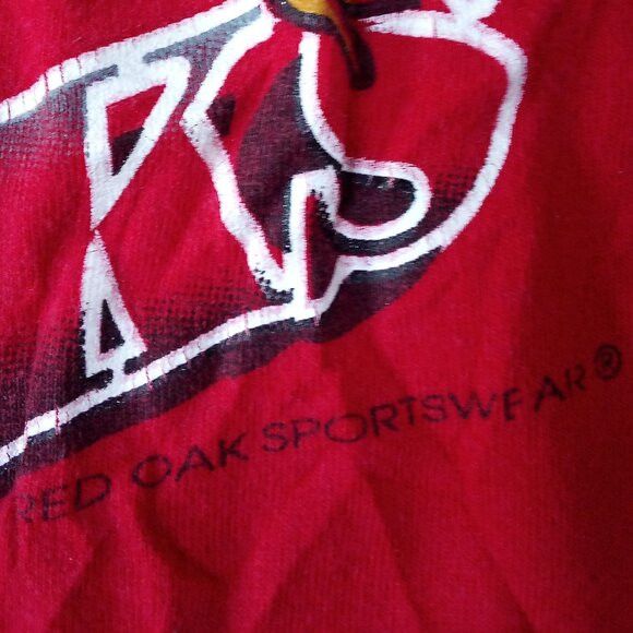 NCAA × Vintage Vintage 90s Arkansas Razorbacks Logo T-Shirt Size US XL / EU 56 / 4 - 3 Thumbnail