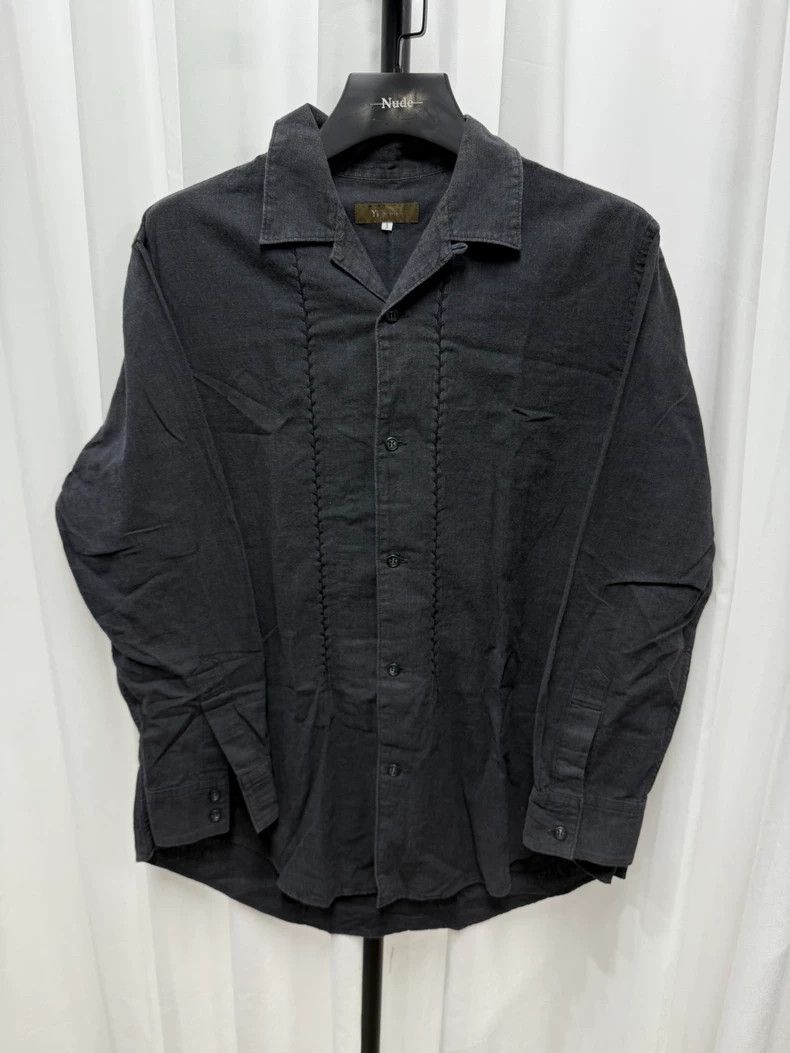 Yohji Yamamoto yohji yamamoto Knitted shirt 2502-Nextarrow Size US L / EU 52-54 / 3 - 1 Thumbnail
