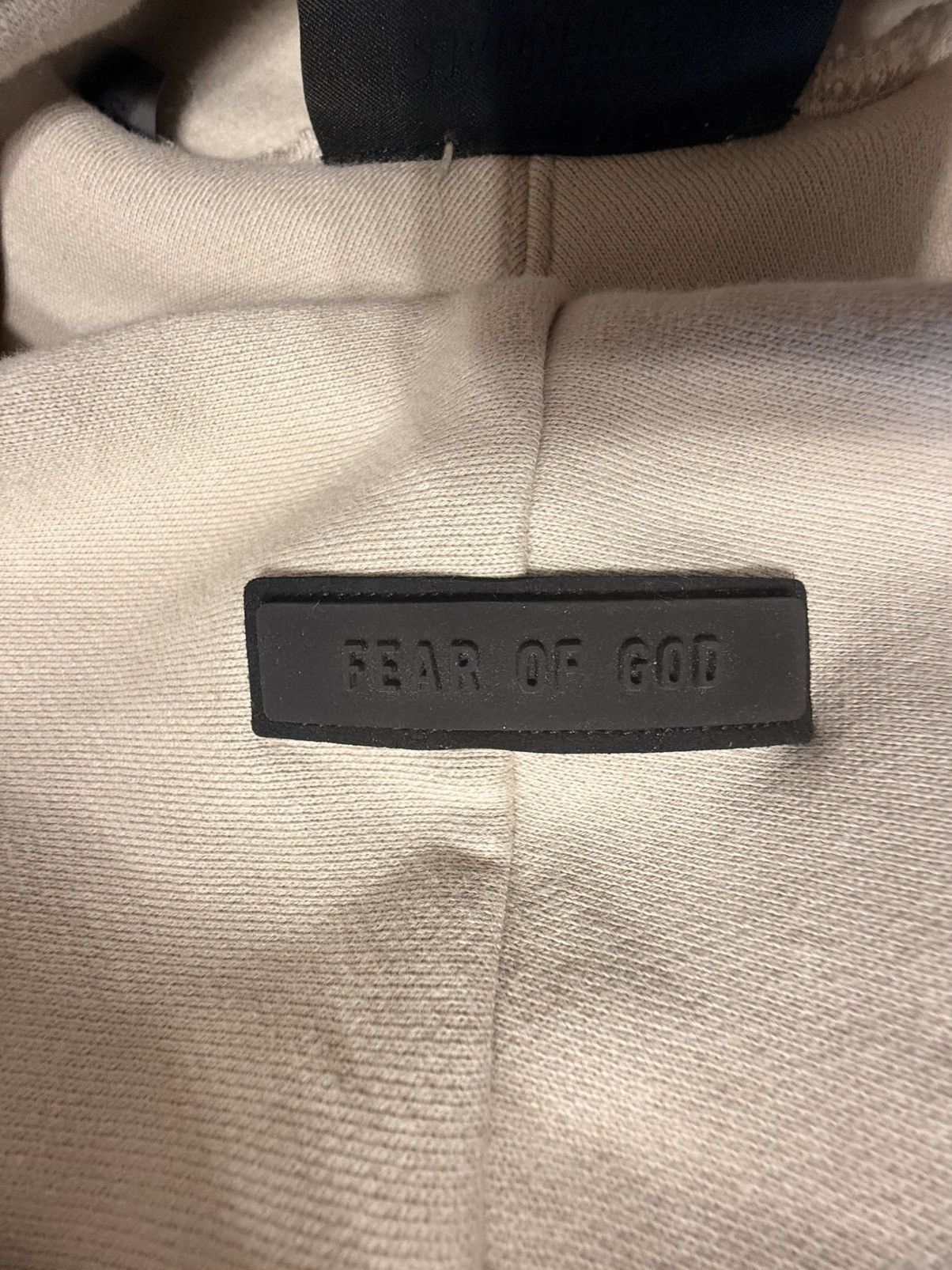 Essentials Fear of God Essentials Hoodie - Oatmeal / Tan (Size S) Size S / US 4 / IT 40 - 4 Thumbnail