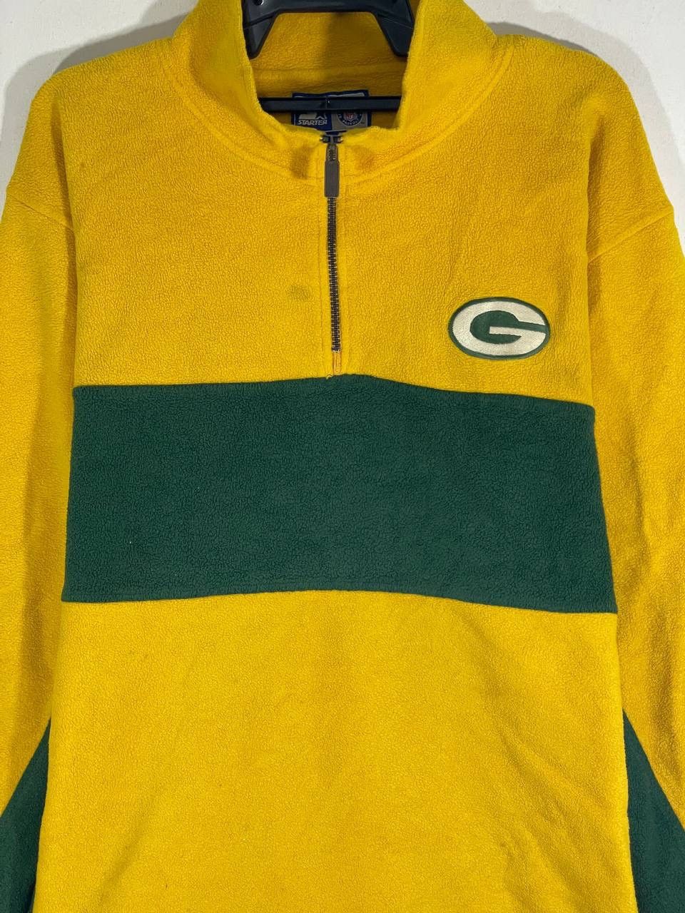 Other Vintage green bay packers half zipper fleece size L Size US L / EU 52-54 / 3 - 4 Thumbnail