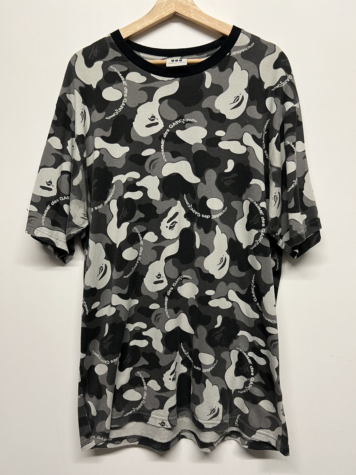 HOT Clothing Bape X Comme Des Garcons T Shirt Bape X Comme