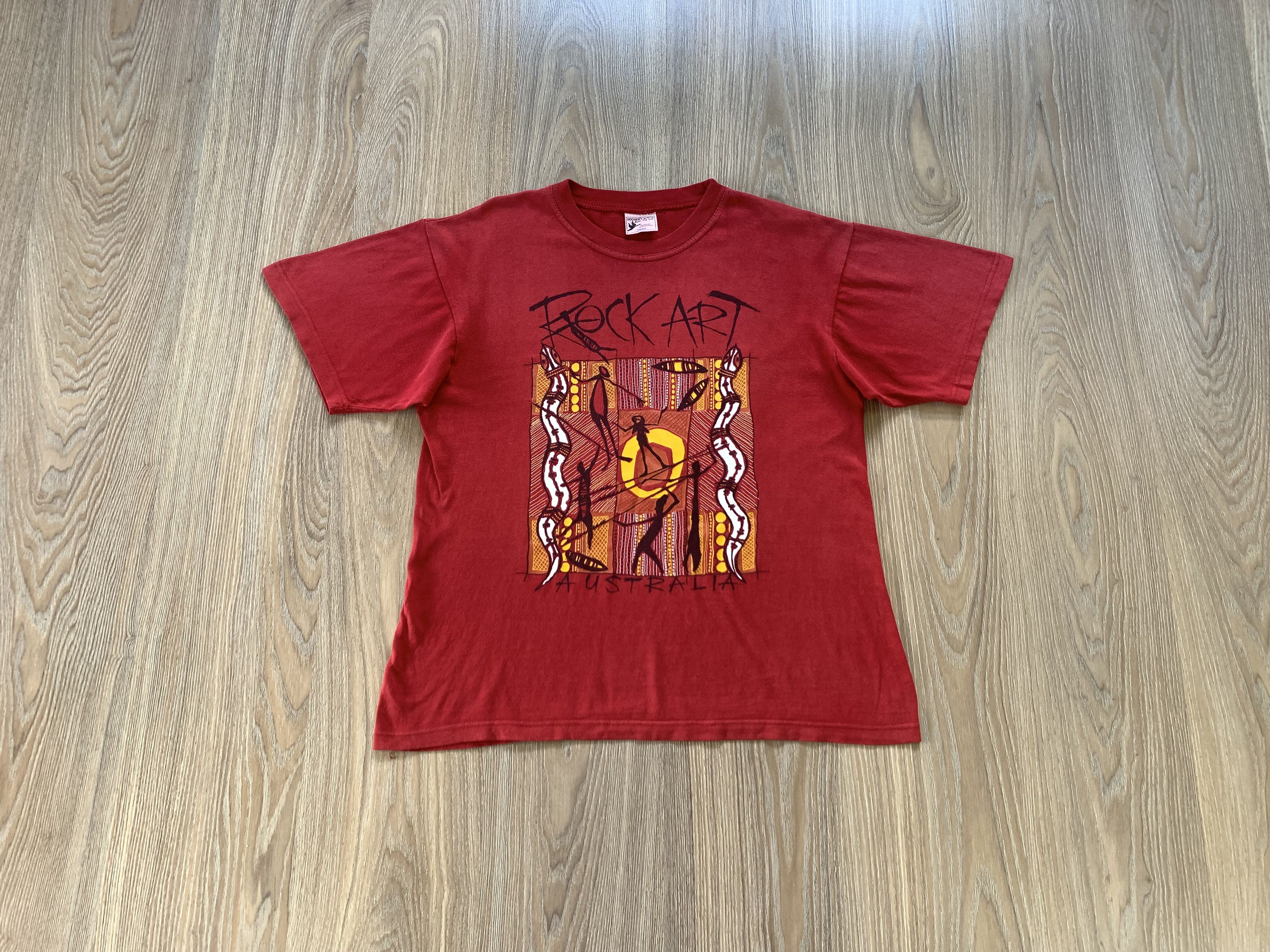 Vintage Australia Rock Art Vintage Gooses T-Shirt Size US S / EU 44-46 / 1 - 1 Thumbnail