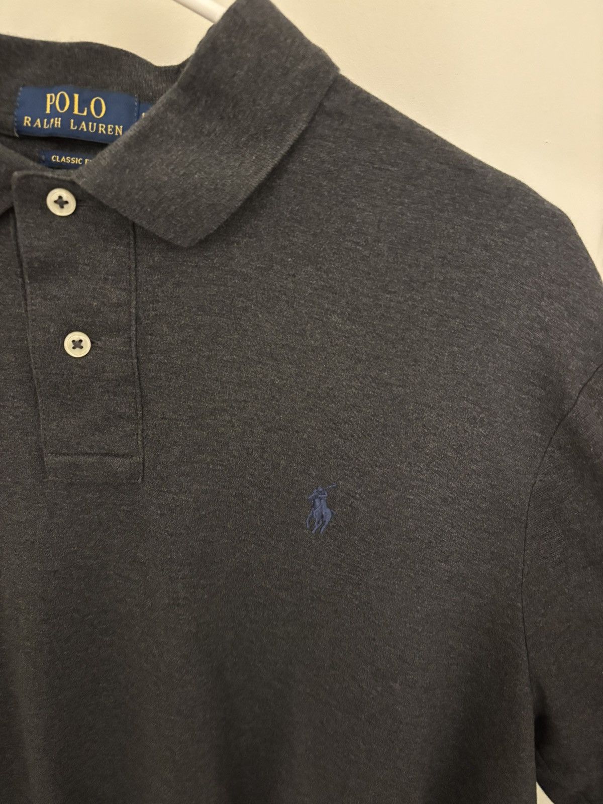 Polo Ralph Lauren Ralph Lauren Grey Polo Size US L / EU 52-54 / 3 - 3 Thumbnail