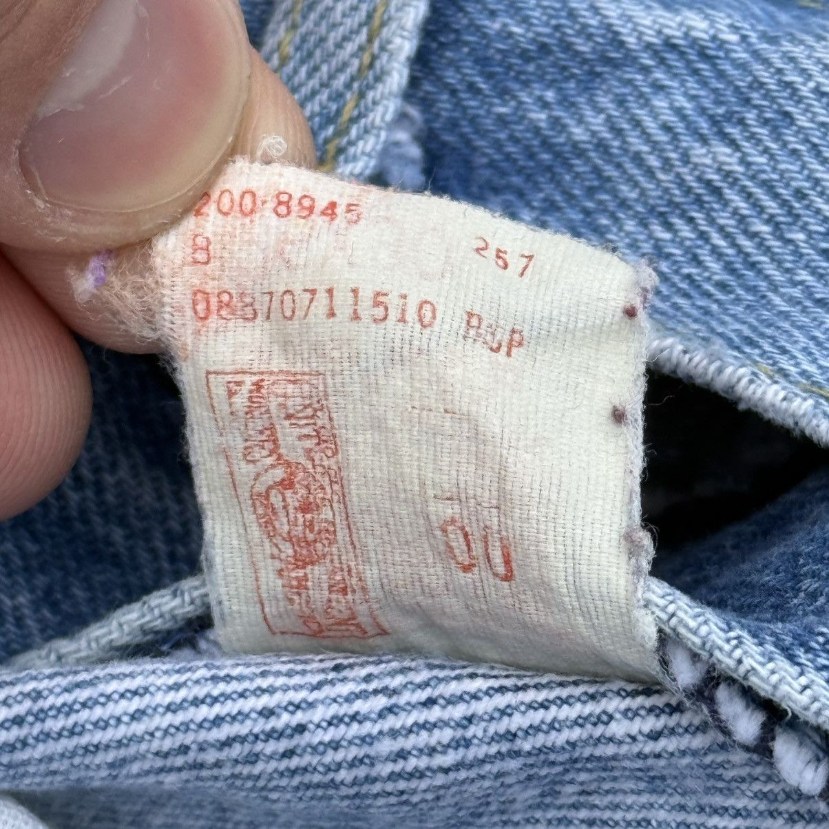 Lee × Vintage Vintage 80’s Lee Riders Jeans 36x30 Made in USA 100% Cotton Size US 36 / EU 52 - 12 Thumbnail
