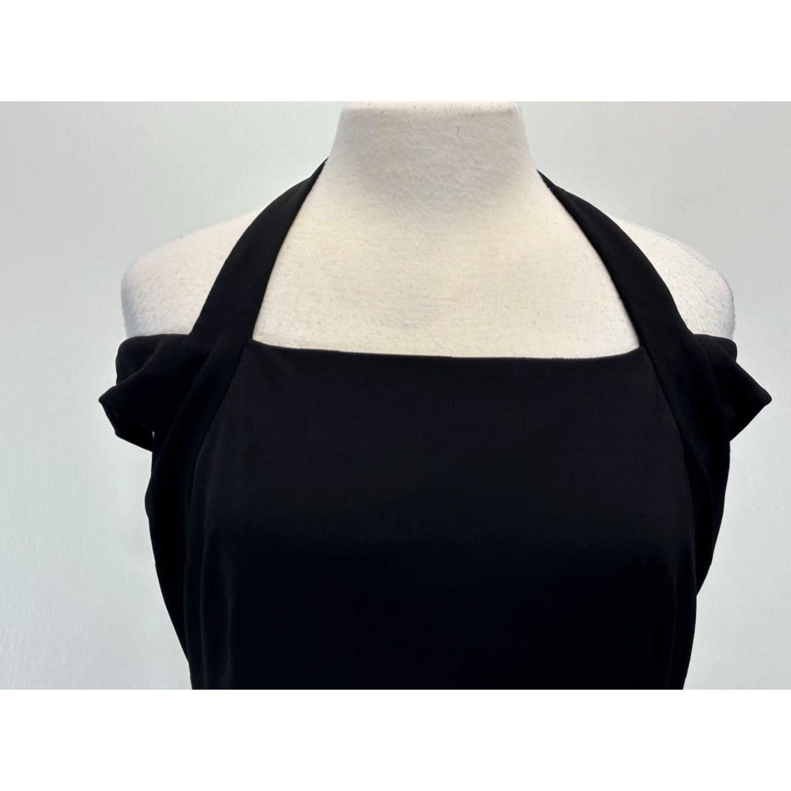 Ralph Lauren Lauren Ralph Lauren Halter Maxi Dress Women’s Gown Black Side Slit Long Sz 12 Size XL / US 12-14 / IT 48-50 - 5 Thumbnail