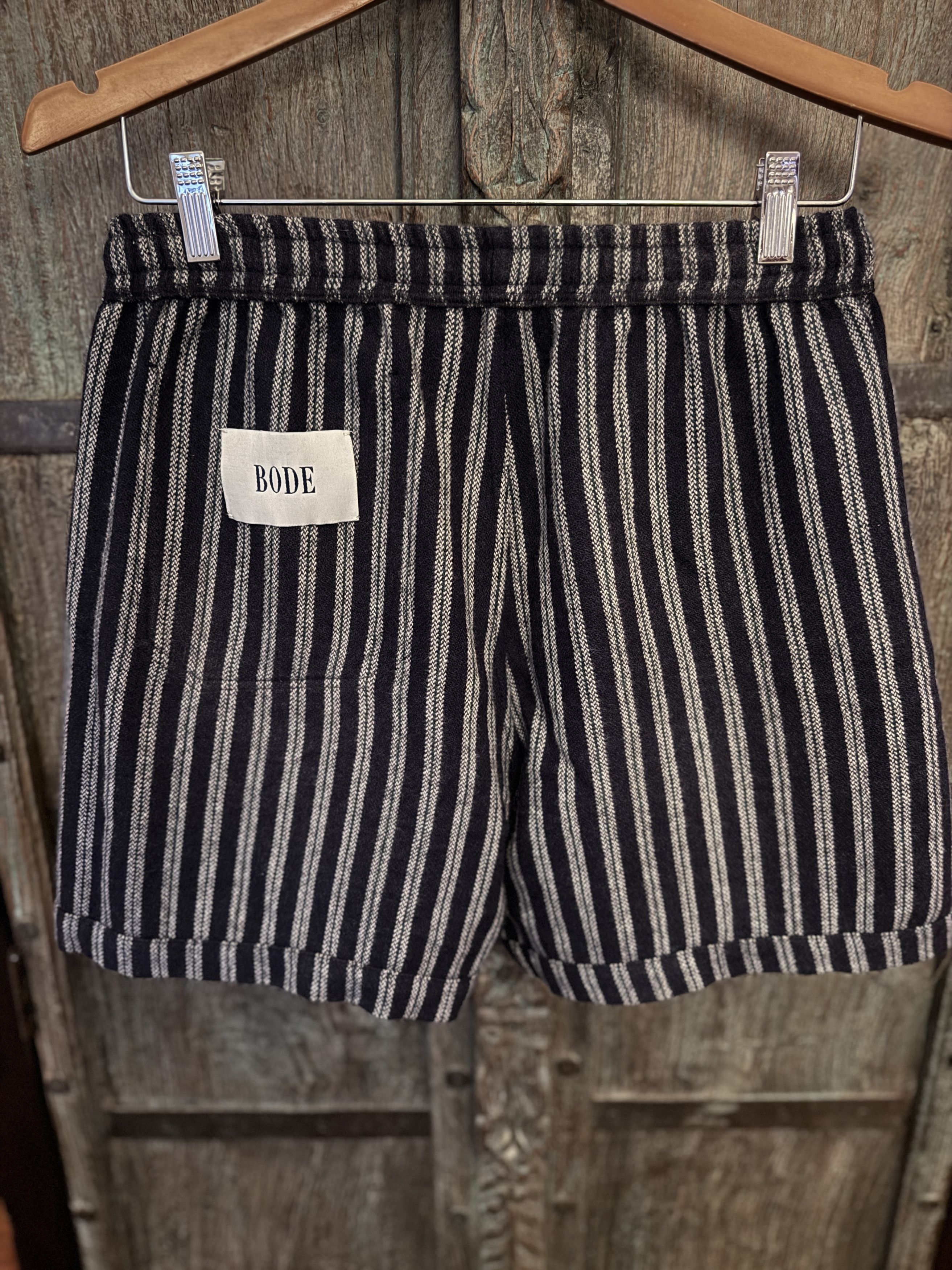 Bode BODE Valley Stripe Short Size US 31 - 4 Thumbnail