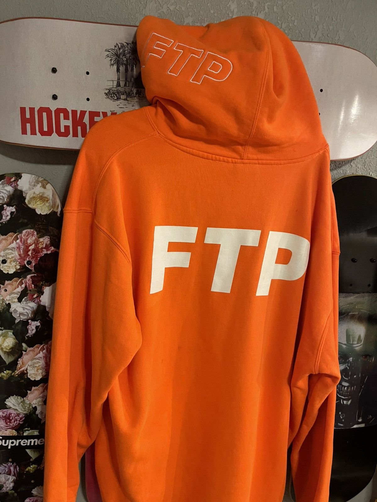 Carrots By Anwar × Fuck The Population FTP x Carrots LOGO HOODIE 