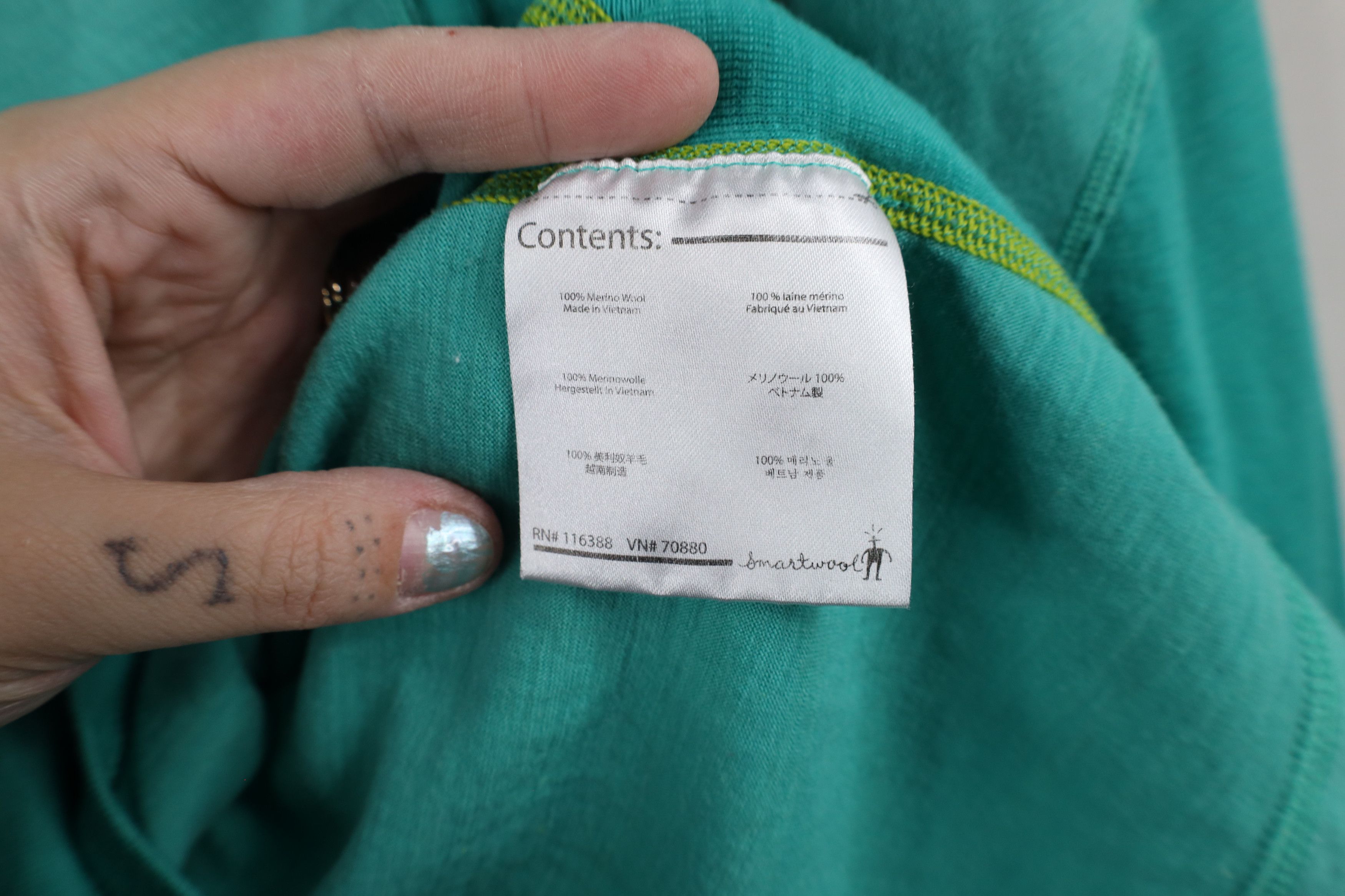 Smartwool × Vintage Smartwool Merino Wool Knit Half Zip Pullover Sweater Size XS / US 0-2 / IT 36-38 - 9 Thumbnail