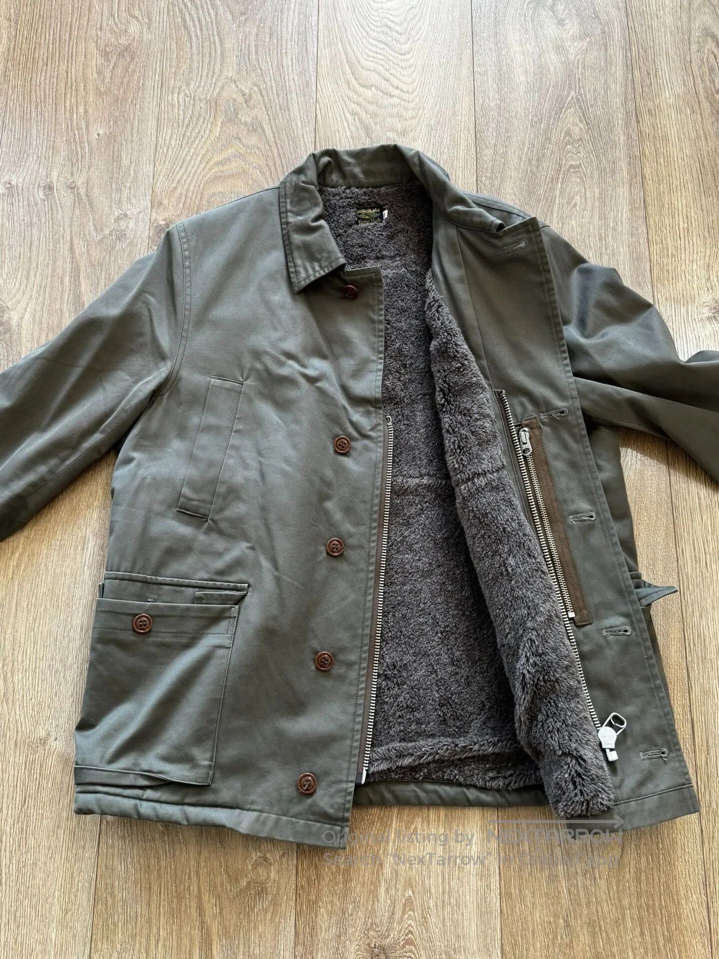 GOODENOUGH GoodOl Fleece Lined Zip Jacket. Size US M / EU 48-50 / 2 - 1 Thumbnail
