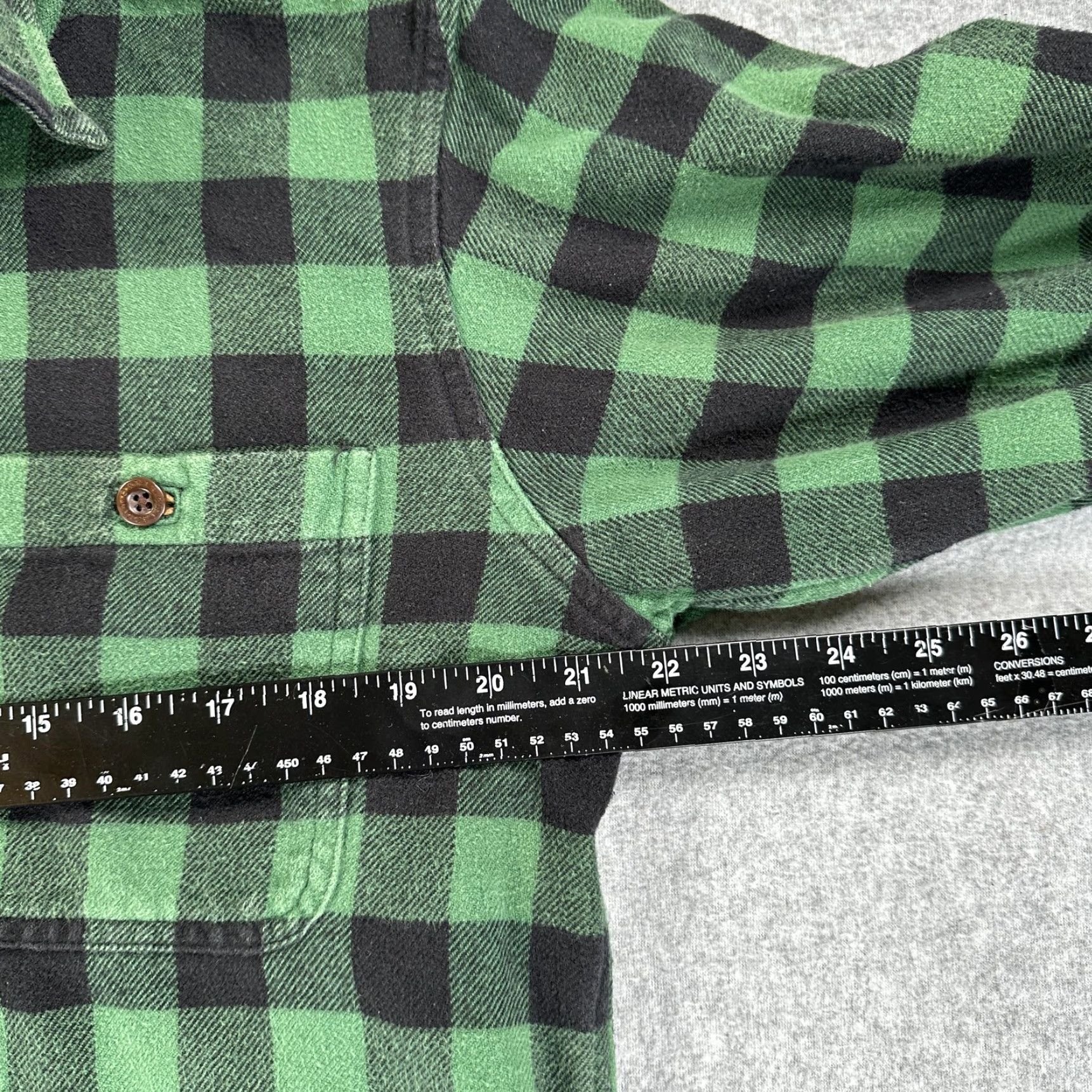 Orvis Orvis Flannel Shirt Mens Medium Green Black Plaid Button Front Pockets Casual Size US M / EU 48-50 / 2 - 5 Thumbnail