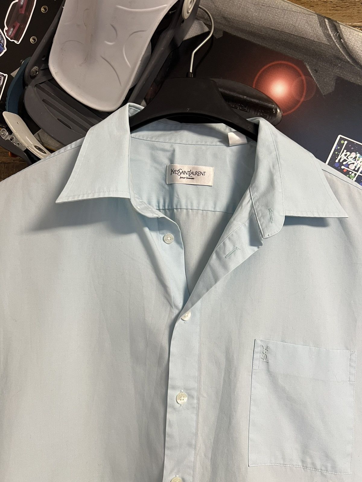Yves Saint Laurent Men’s Shirt Yves Saint Laurent духи Size US XL / EU 56 / 4 - 3 Thumbnail