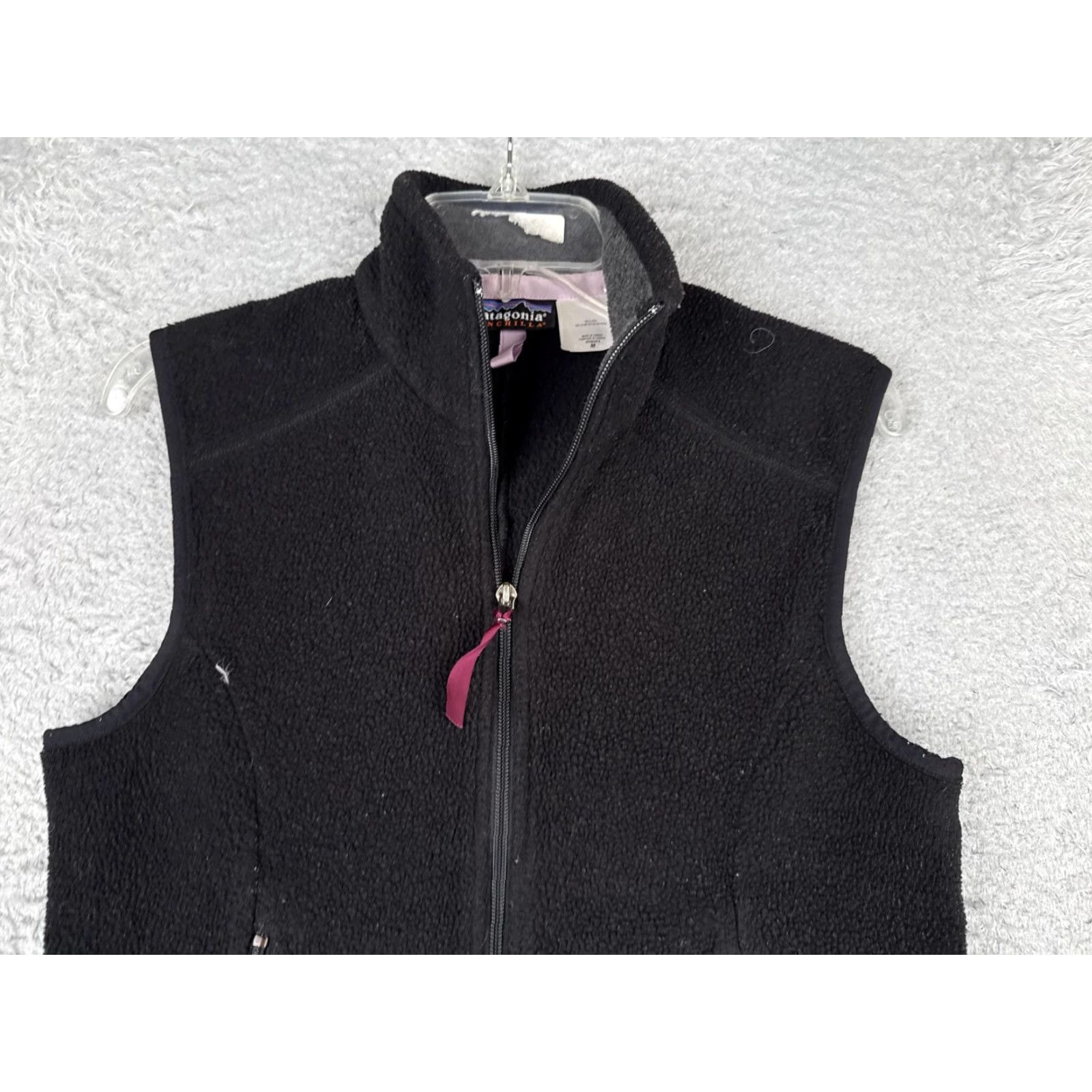 Patagonia Patagonia Synchilla Vest Womens M Black Full Zip Pockets Outdoor Size M / US 6-8 / IT 42-44 - 4 Thumbnail