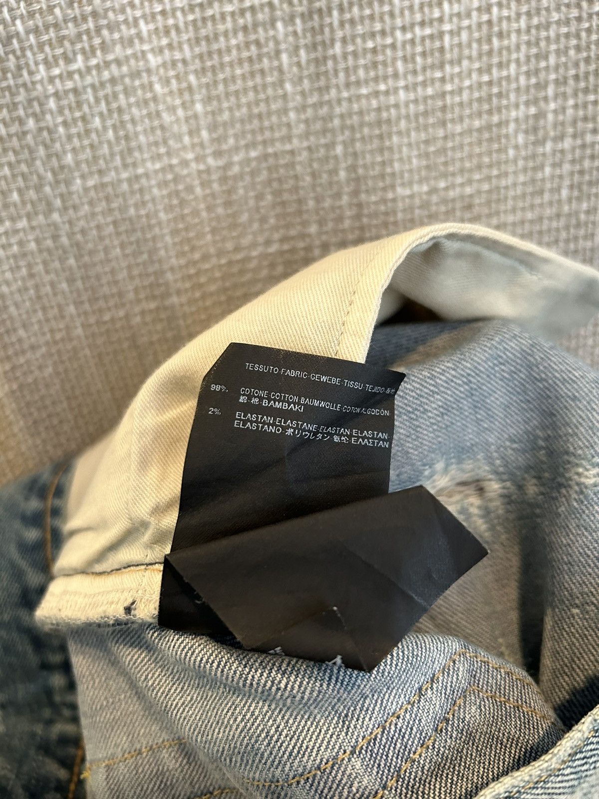 Saint Laurent Paris Saint Laurent Paris Hedi Slimane 2014 Crash Stonewashed Size US 31 - 5 Thumbnail