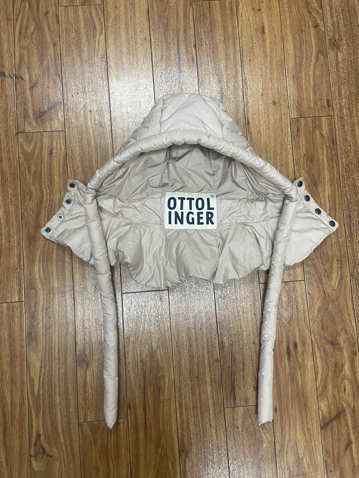 Ottolinger Ottolinger Taupe Puffer Hood Size ONE SIZE - 1 Thumbnail