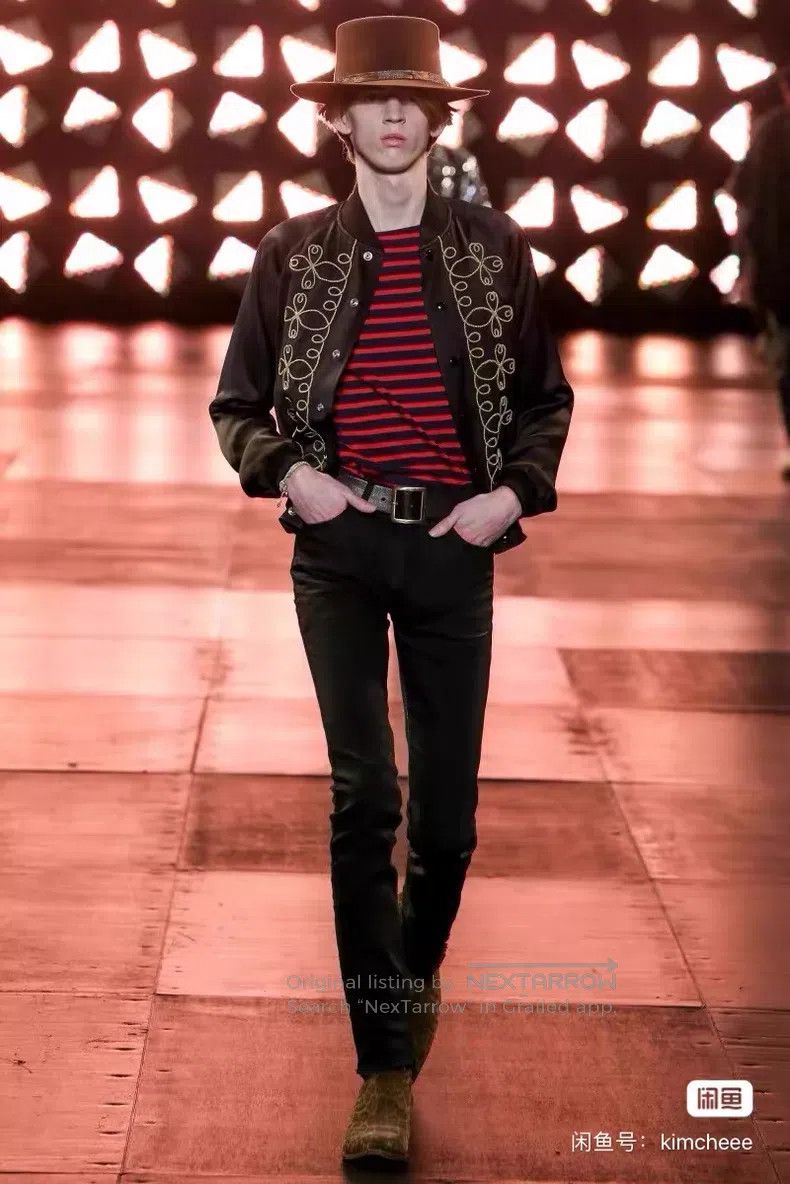 Saint Laurent Paris Saint Laurent Paris Square Buckle Belt i Size ONE SIZE - 8 Thumbnail