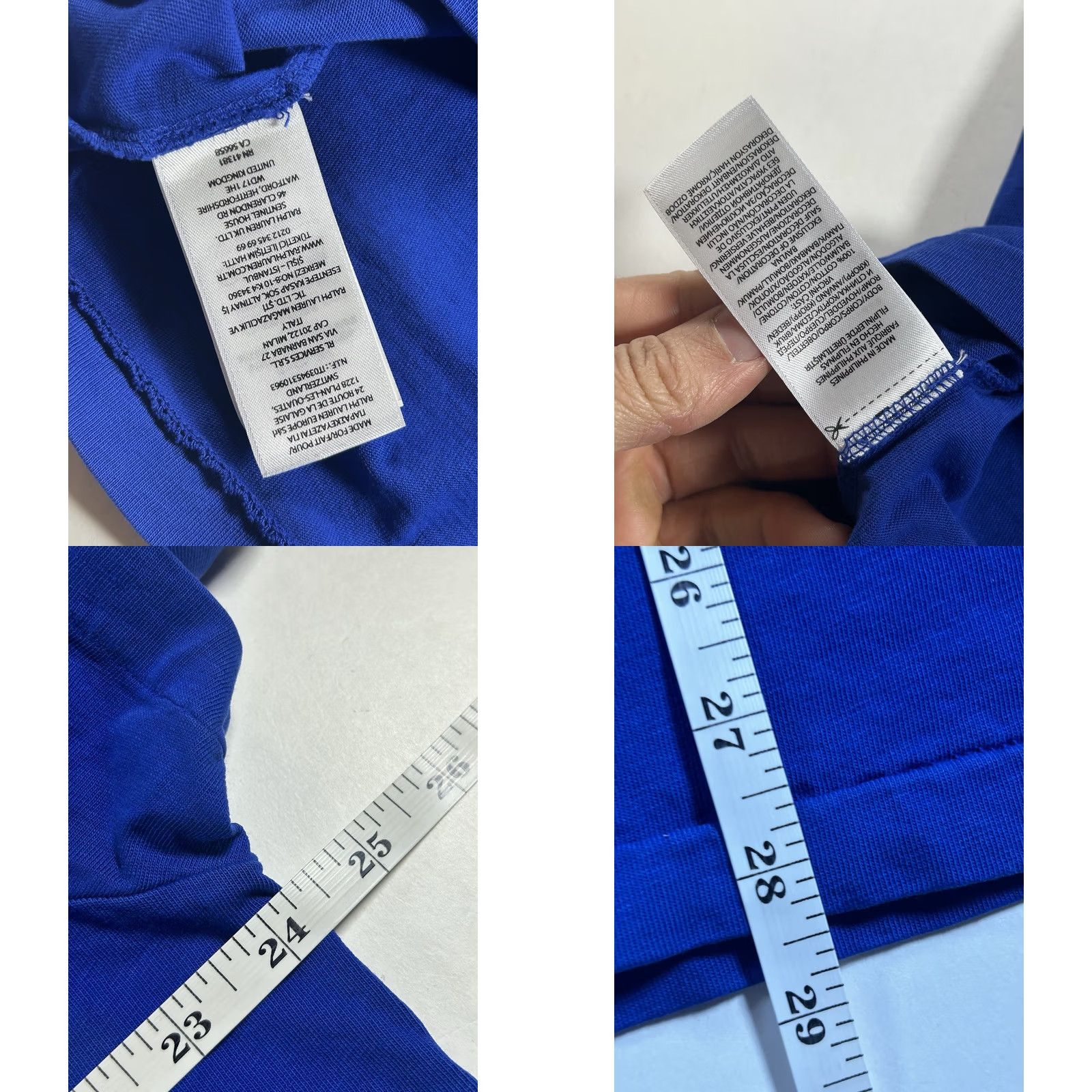Polo Ralph Lauren Polo Crew 1967 Polo Ralph Lauren Men’s T-Shirt XL Blue Size US XL / EU 56 / 4 - 9 Thumbnail