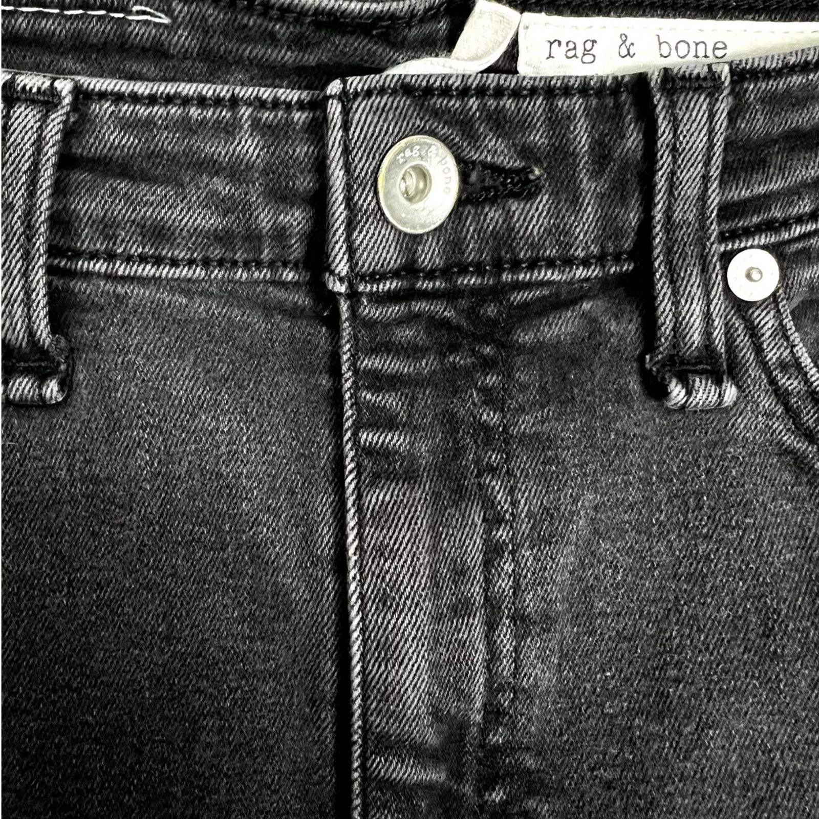 Rag & Bone Rag & Bone Women's 27x26 Nina High Rise Ankle Skinny Jeans Size 27" / US 4 / IT 40 - 4 Thumbnail