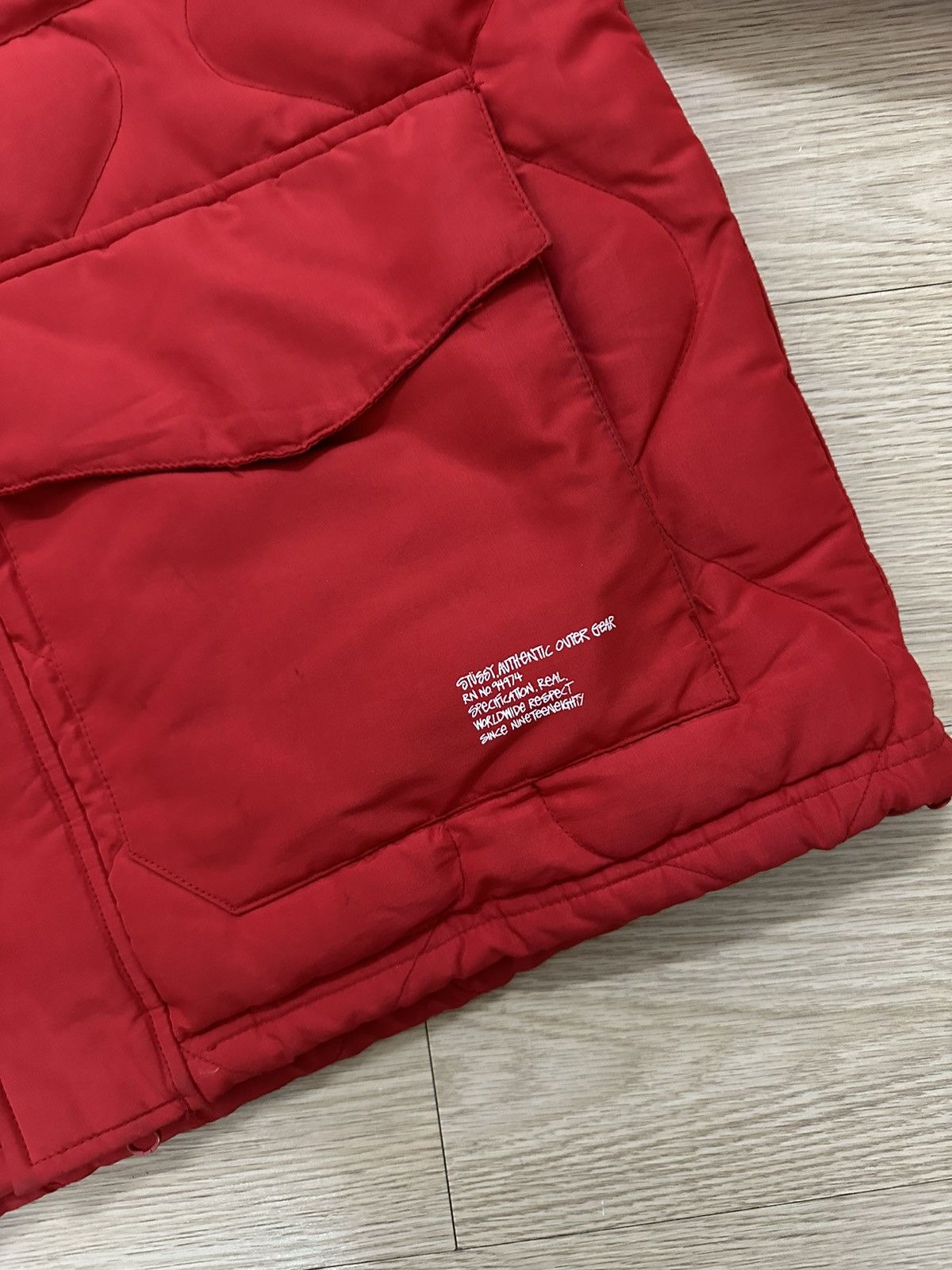 Stussy Stussy Aesthetic Ripstop Quilted Multi Pocket Puffer Jacket Size US L / EU 52-54 / 3 - 9 Thumbnail