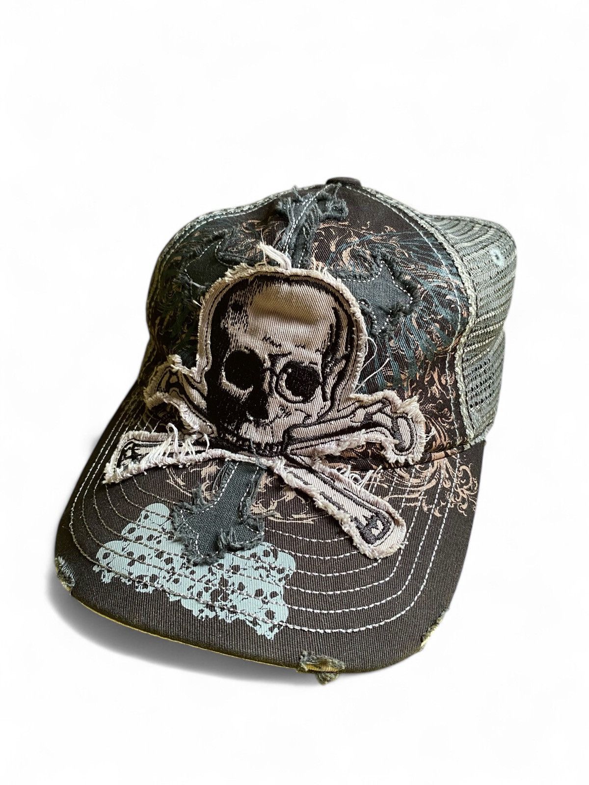 If Six Was Nine × Japanese Brand Skull Hat Punk Style Size ONE SIZE - 1 Thumbnail