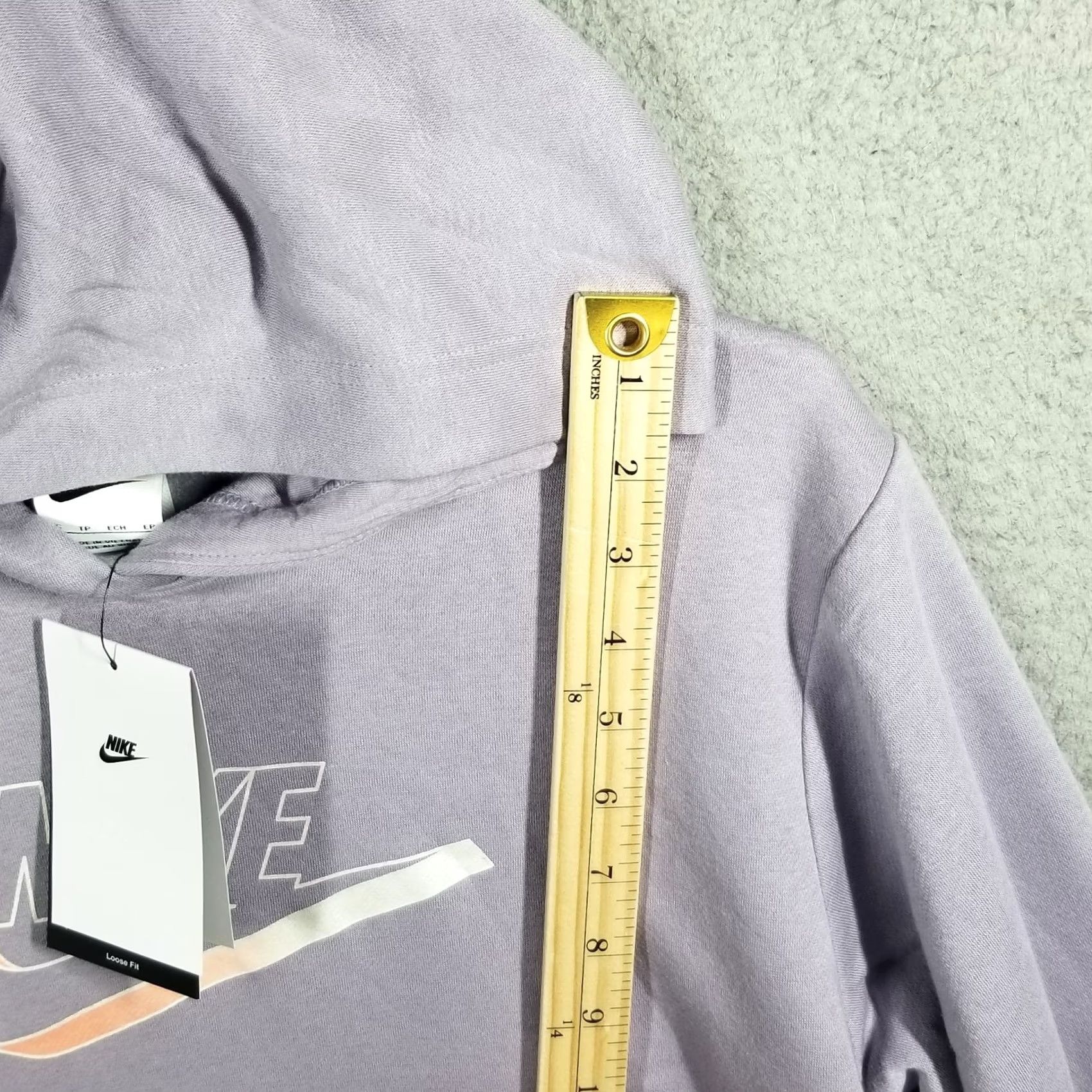 Nike Nike Sportswear Hoodie Women's XS Pullover Fleece Logo Purple Sweatshirt Sportswear Athletic/Casual Nike Womens XS Hoodie Purple Logo Sweatshirt Size XS / US 0-2 / IT 36-38 - 4 Thumbnail