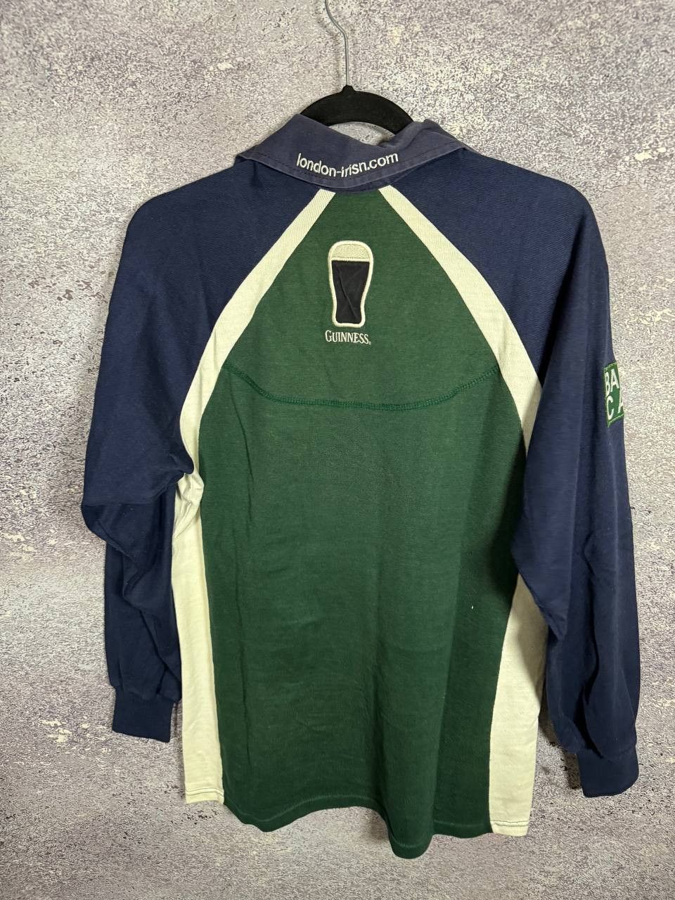 Canterbury of New Zealand Vintage 2003 London Irish Union Canterbury Rugby Jersey Size US M / EU 48-50 / 2 - 12 Thumbnail