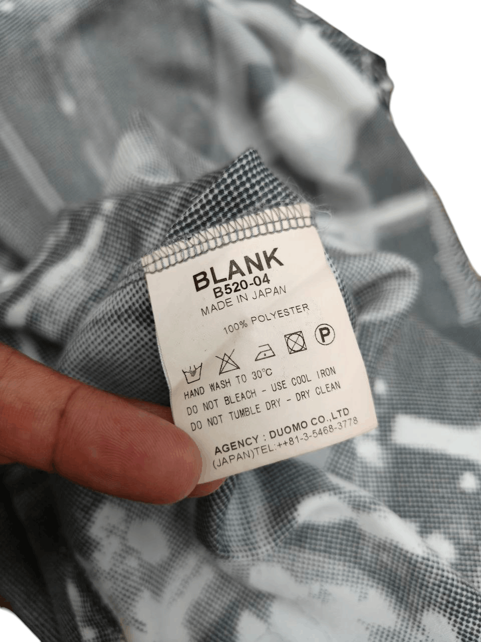 Japanese Brand Japanese BLANK printed singlet Size S / US 4 / IT 40 - 7 Thumbnail