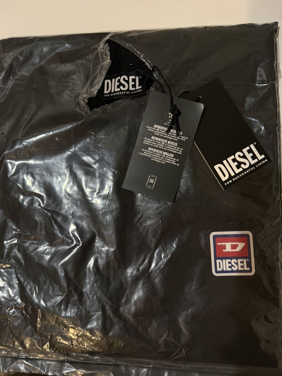 Diesel Diesel t-shirt with patch logo US L Size US L / EU 52-54 / 3 - 2 Thumbnail